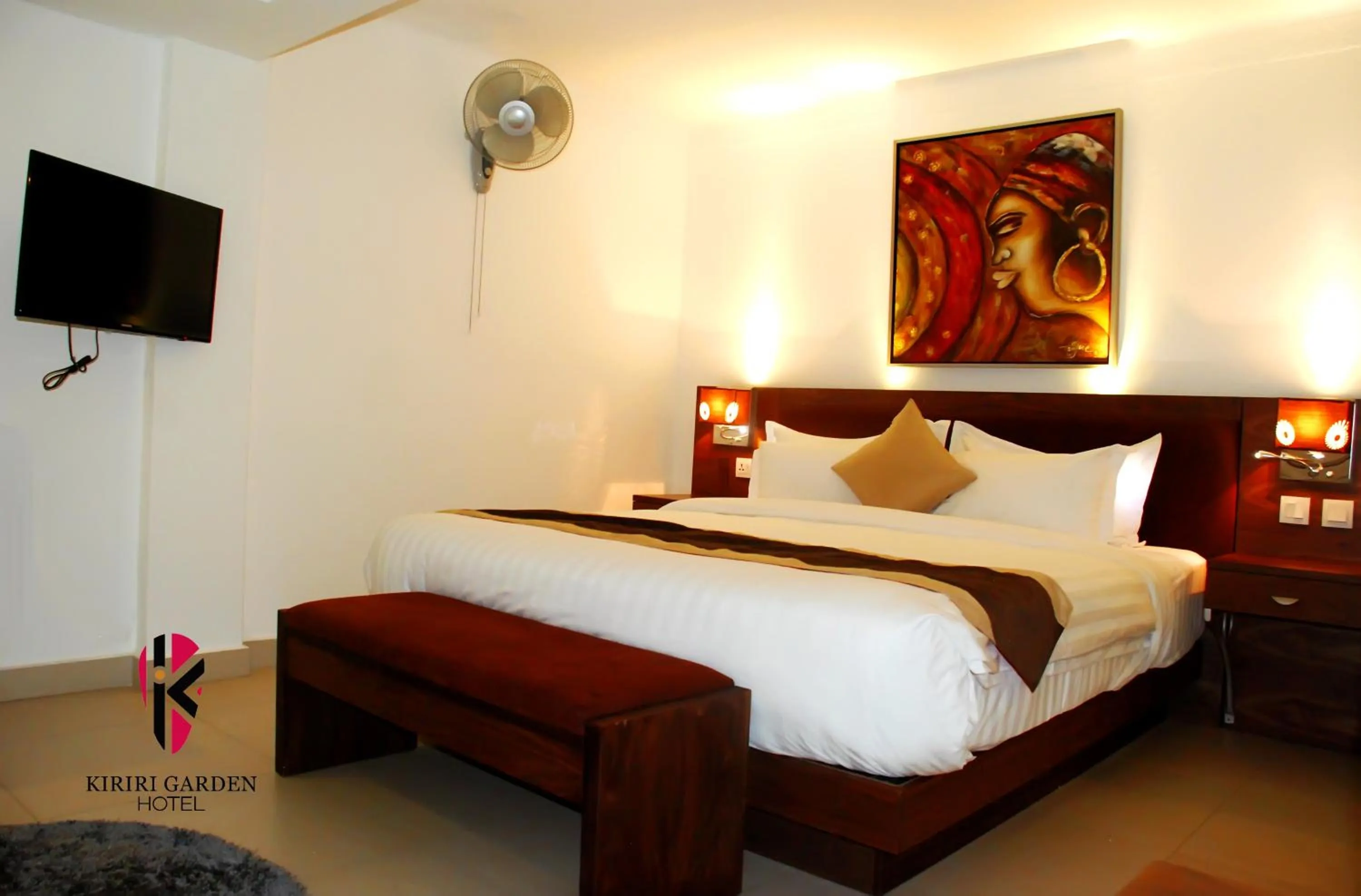 Bedroom, Bed in Kiriri Garden Hotel