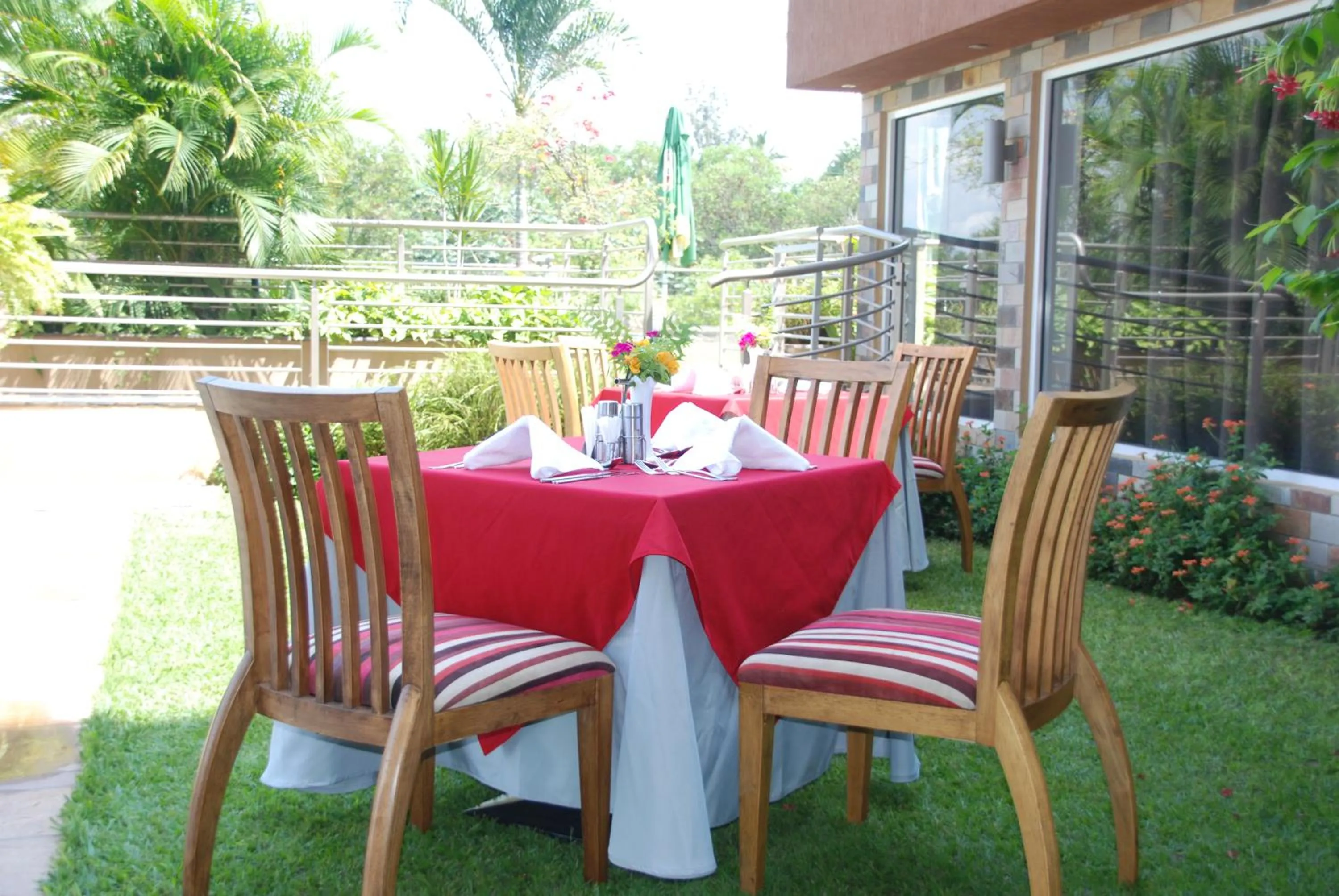 Balcony/Terrace in Kiriri Garden Hotel