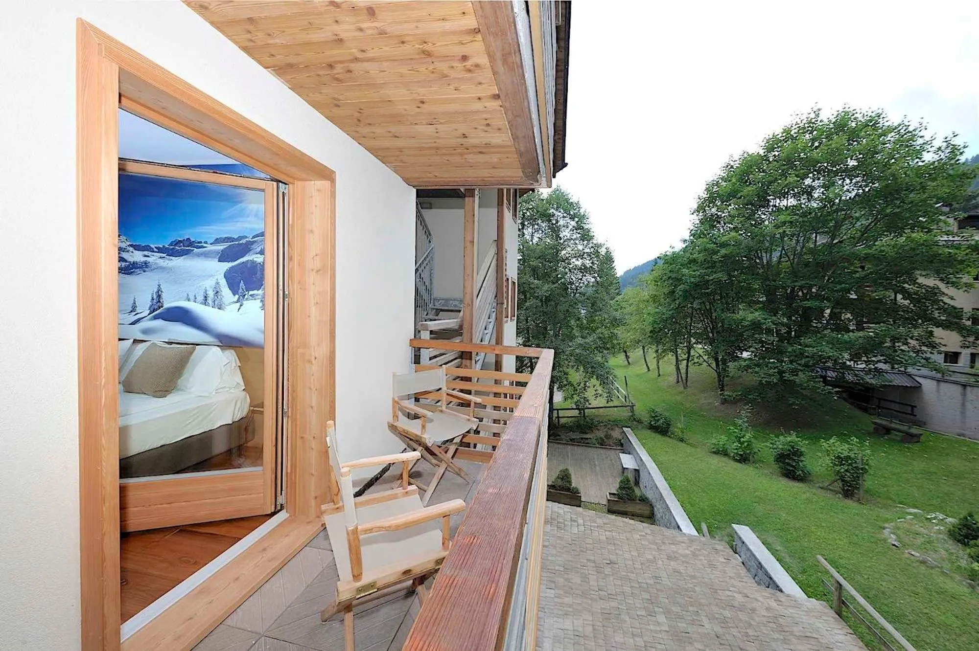 Balcony/Terrace in DV Chalet Boutique Hotel & Spa