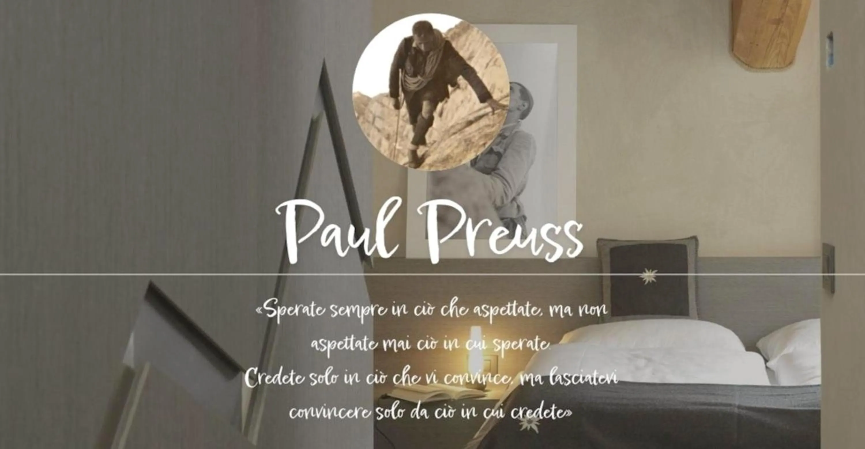 Text overlay in DV Chalet Boutique Hotel & Spa