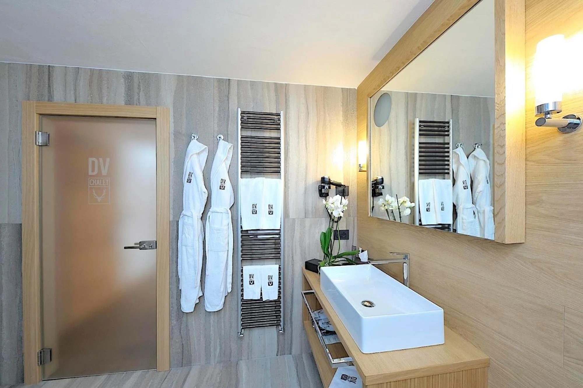 Bathroom in DV Chalet Boutique Hotel & Spa