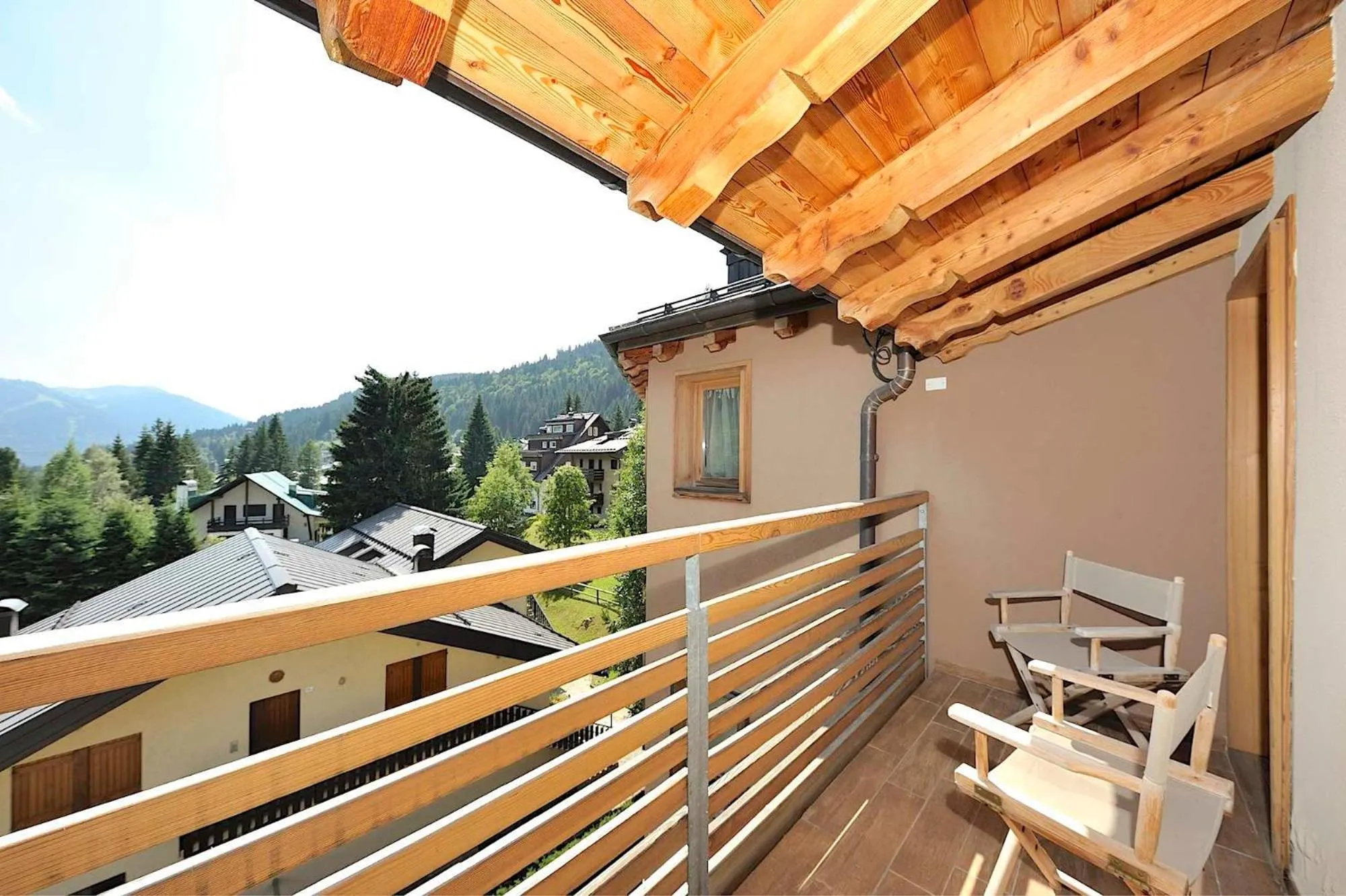 Balcony/Terrace in DV Chalet Boutique Hotel & Spa