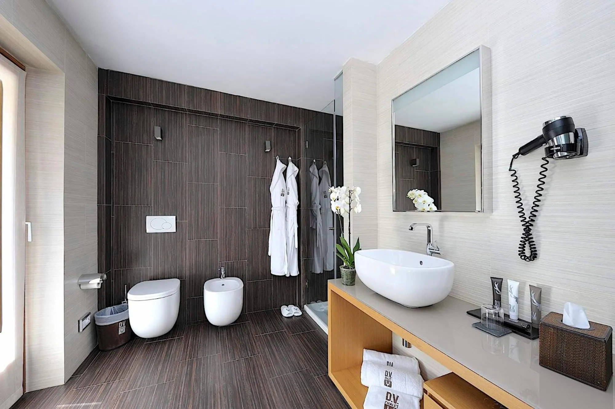 Bathroom in DV Chalet Boutique Hotel & Spa