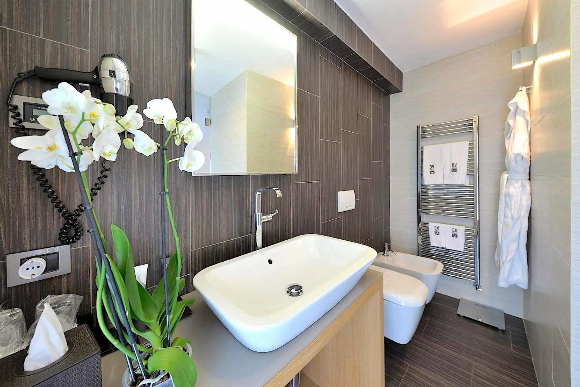 Bathroom in DV Chalet Boutique Hotel & Spa