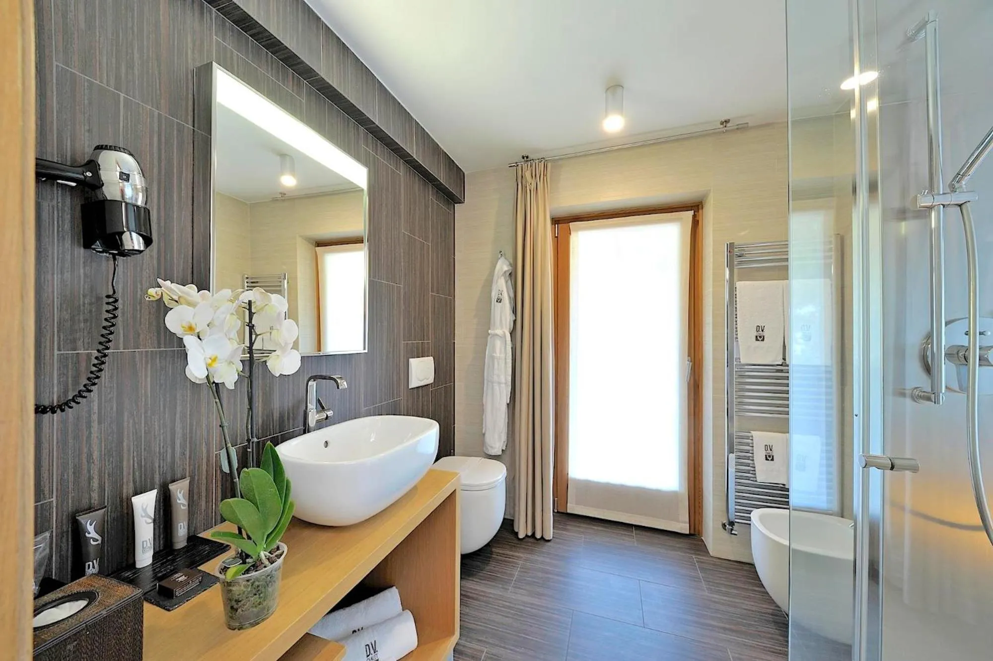 Bathroom in DV Chalet Boutique Hotel & Spa