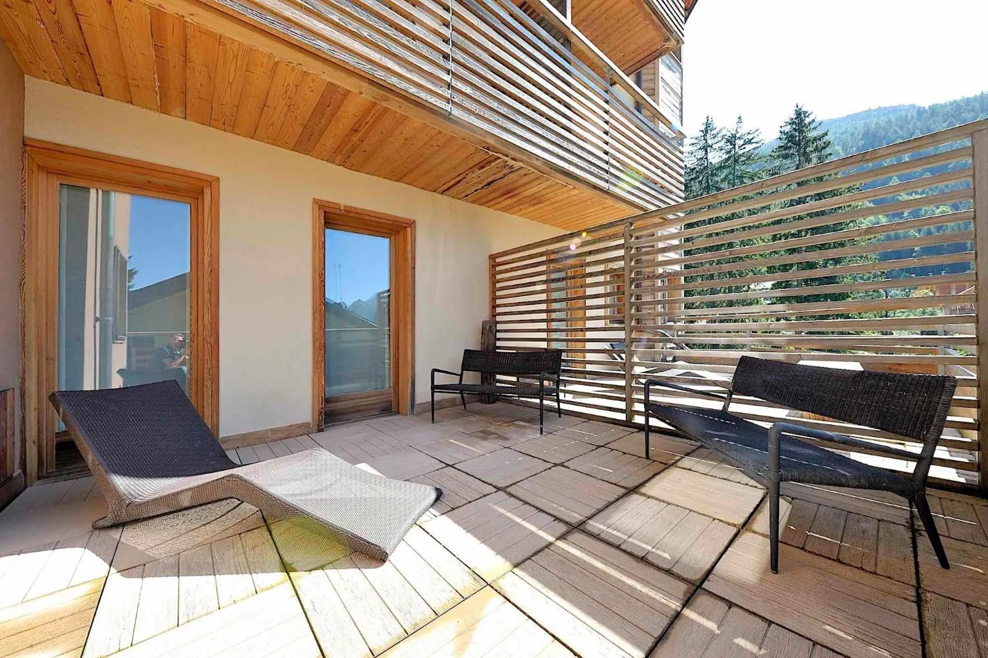 Balcony/Terrace in DV Chalet Boutique Hotel & Spa