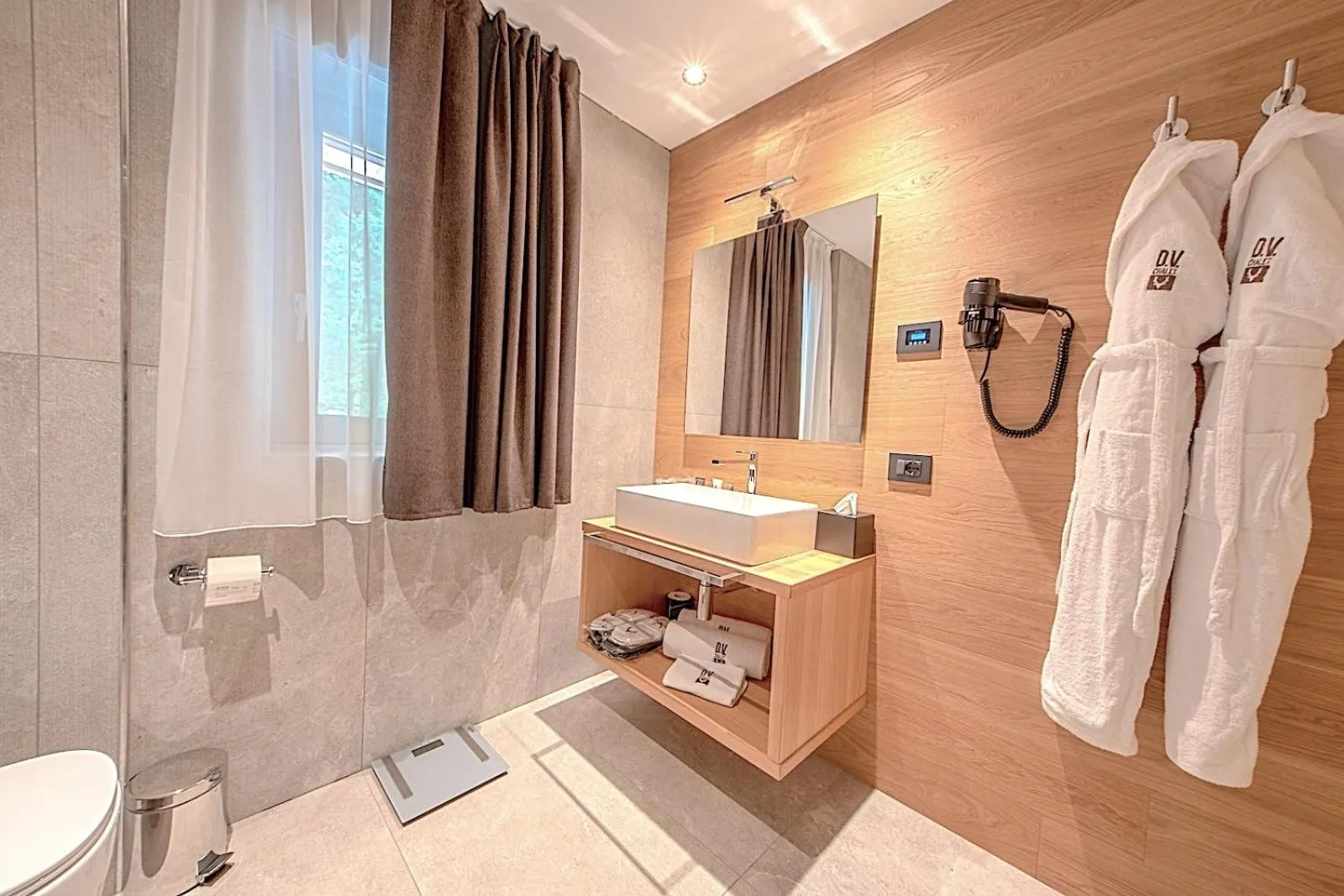 Bathroom in DV Chalet Boutique Hotel & Spa