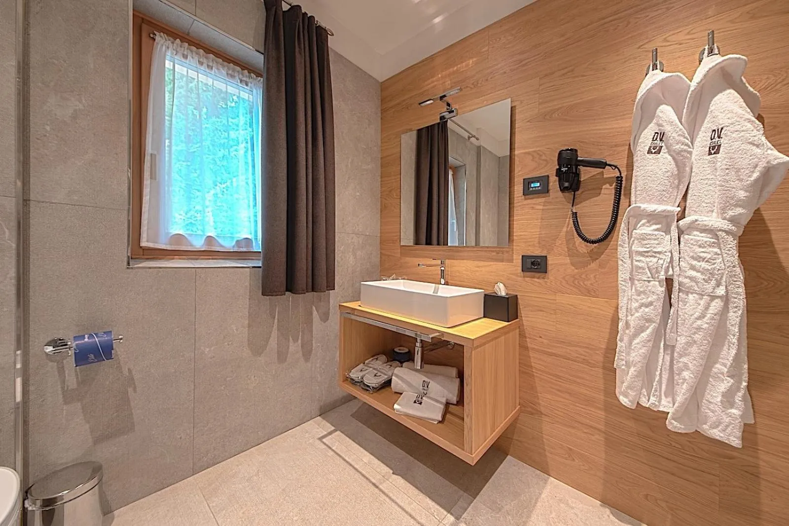 Bathroom in DV Chalet Boutique Hotel & Spa