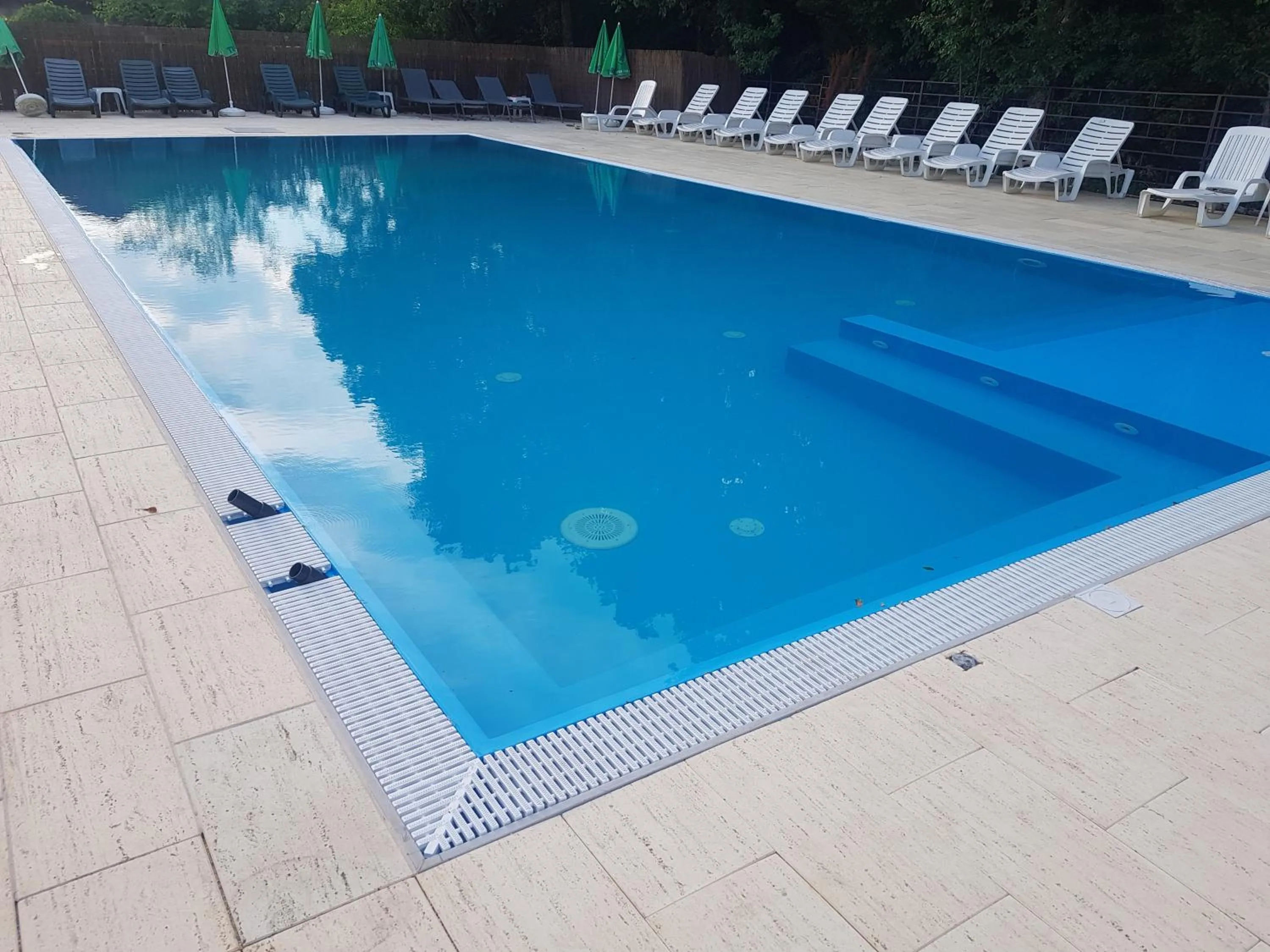 Pool view in Anthimos