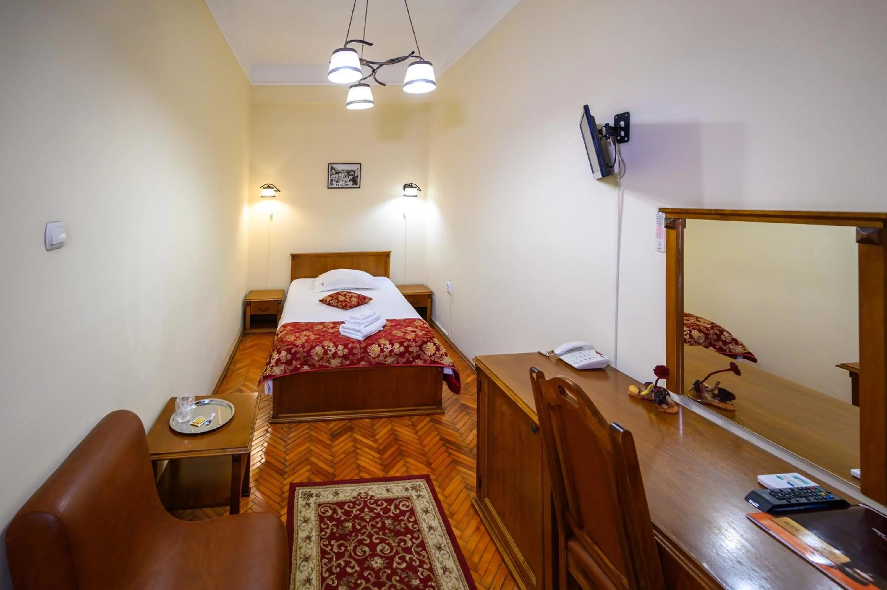 Bed in Hotel Transilvania