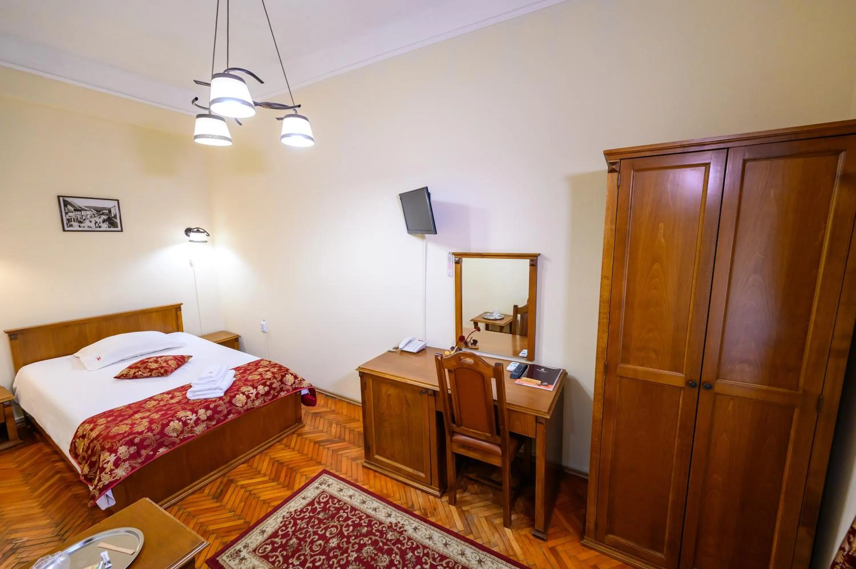 Bed in Hotel Transilvania