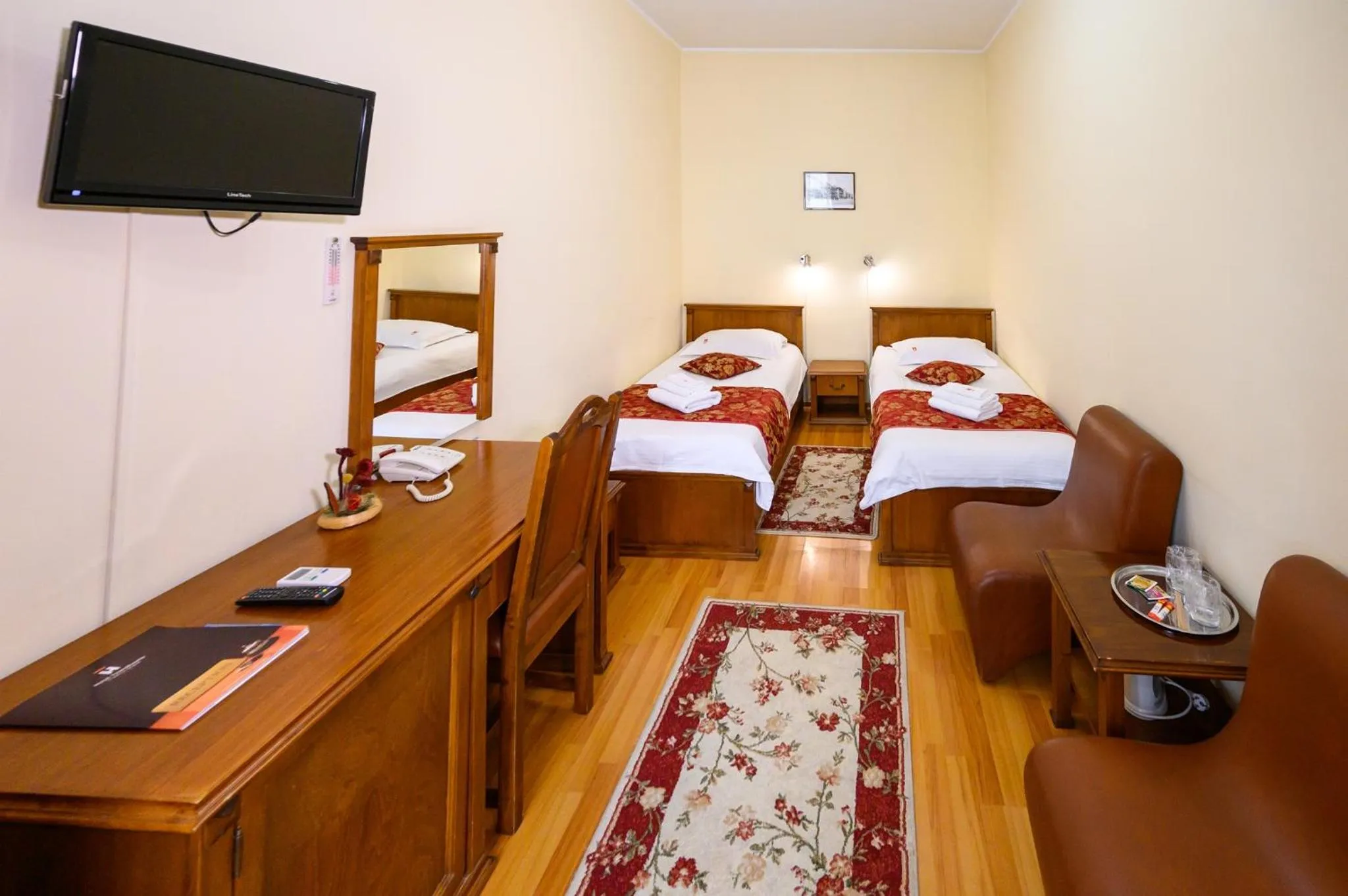 Bed in Hotel Transilvania