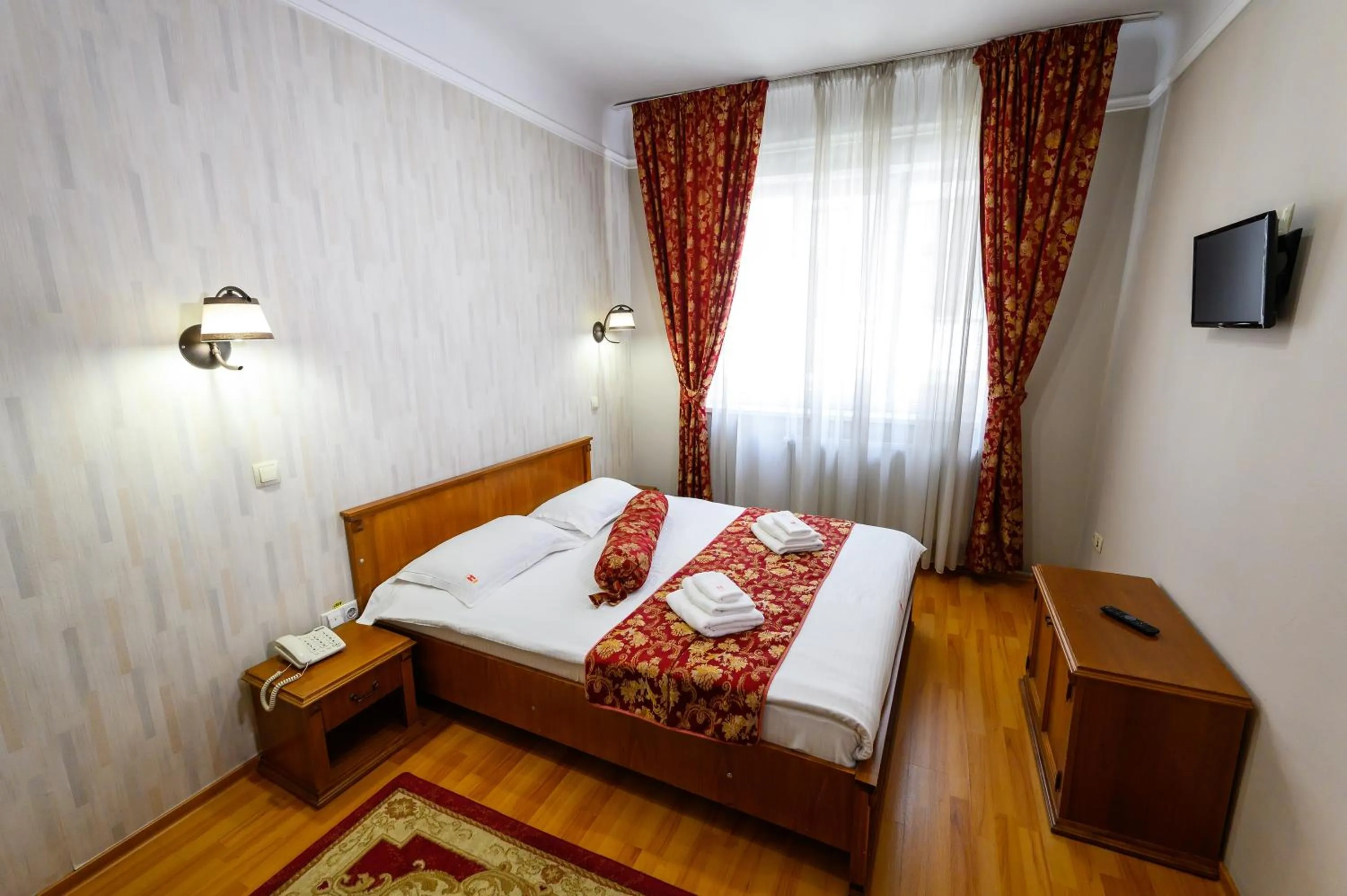 Bed in Hotel Transilvania