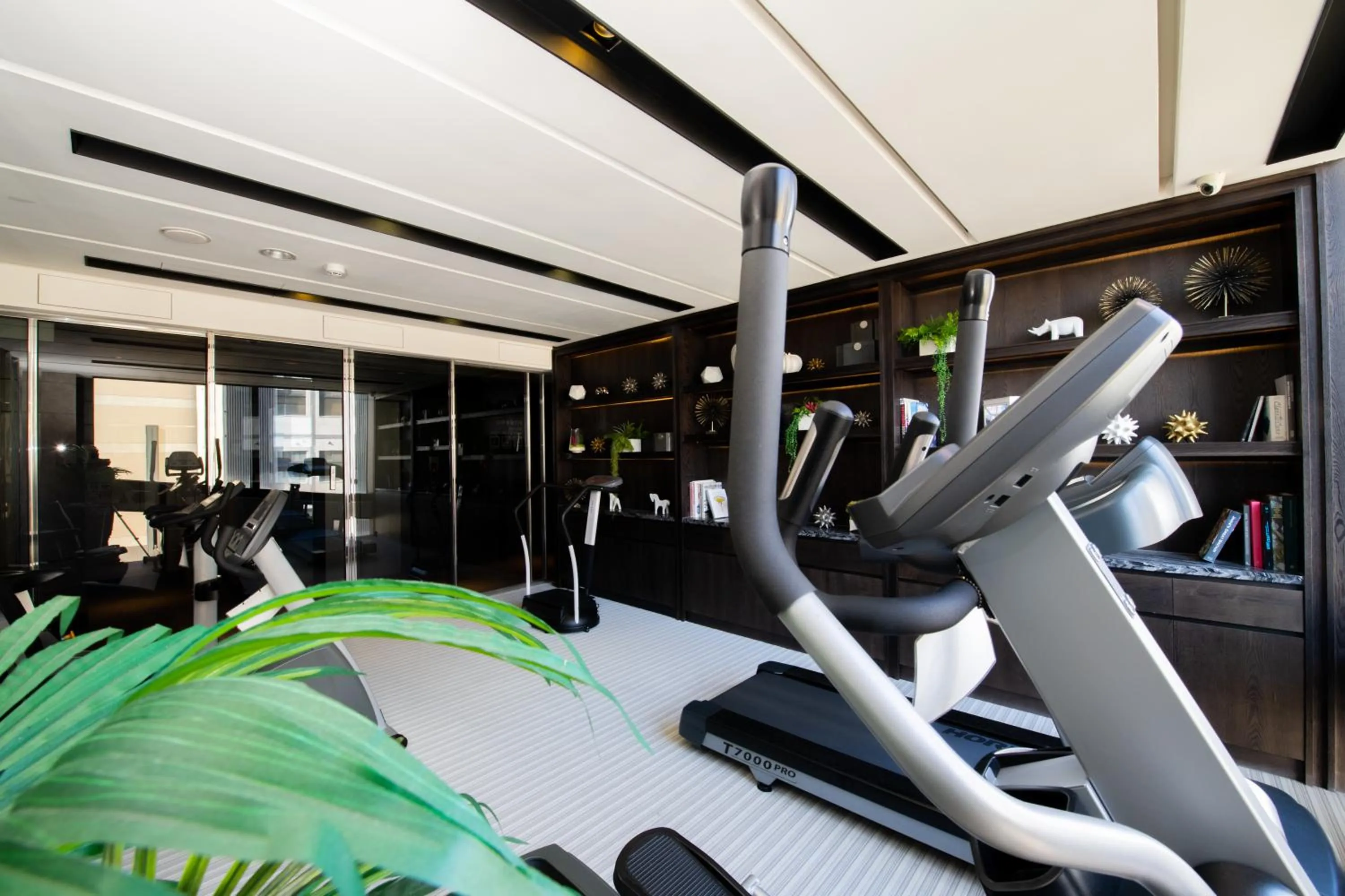 Fitness centre/facilities in Boda Hotel