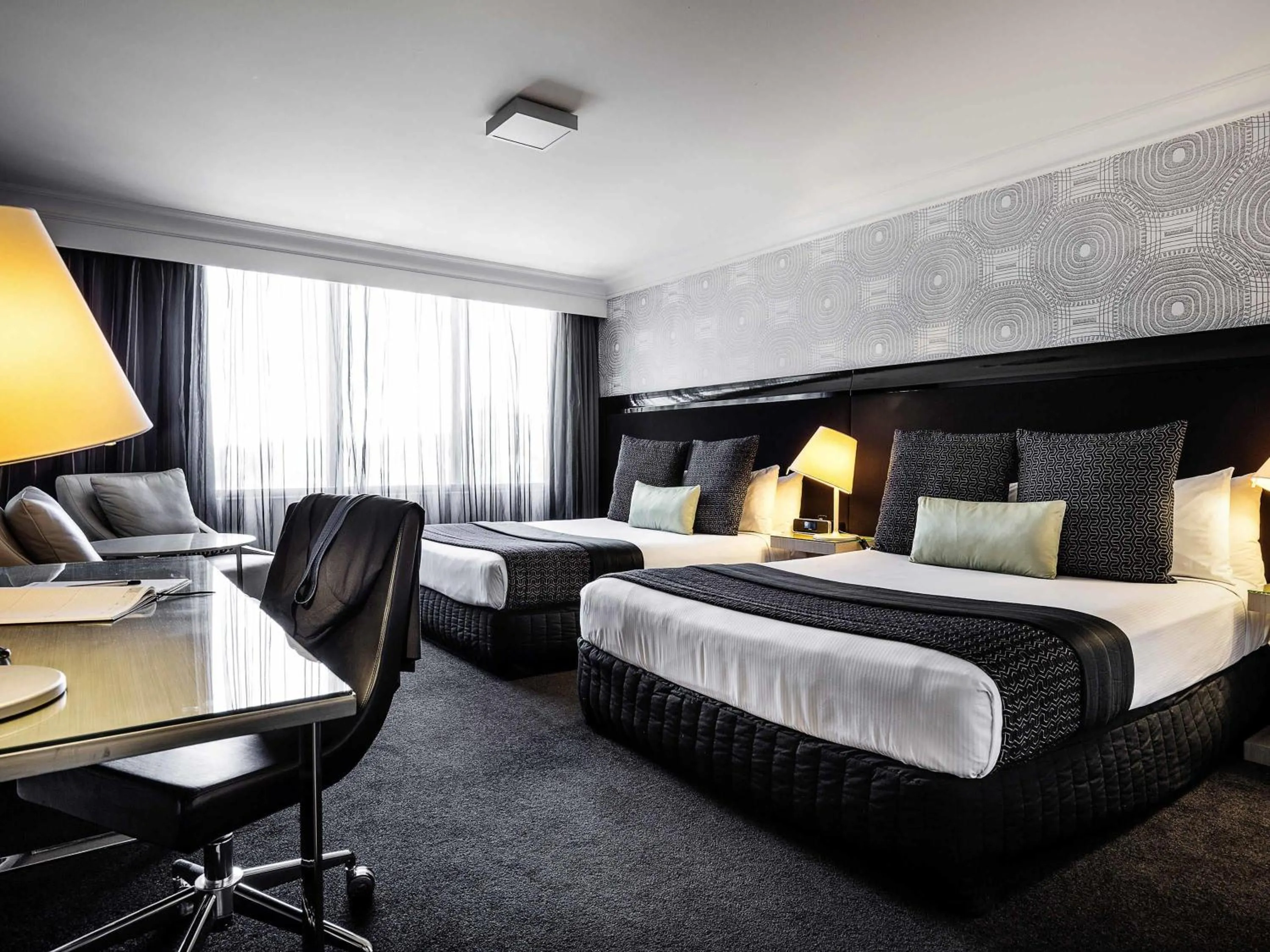 Bedroom, Bed in Pullman Brisbane King George Square