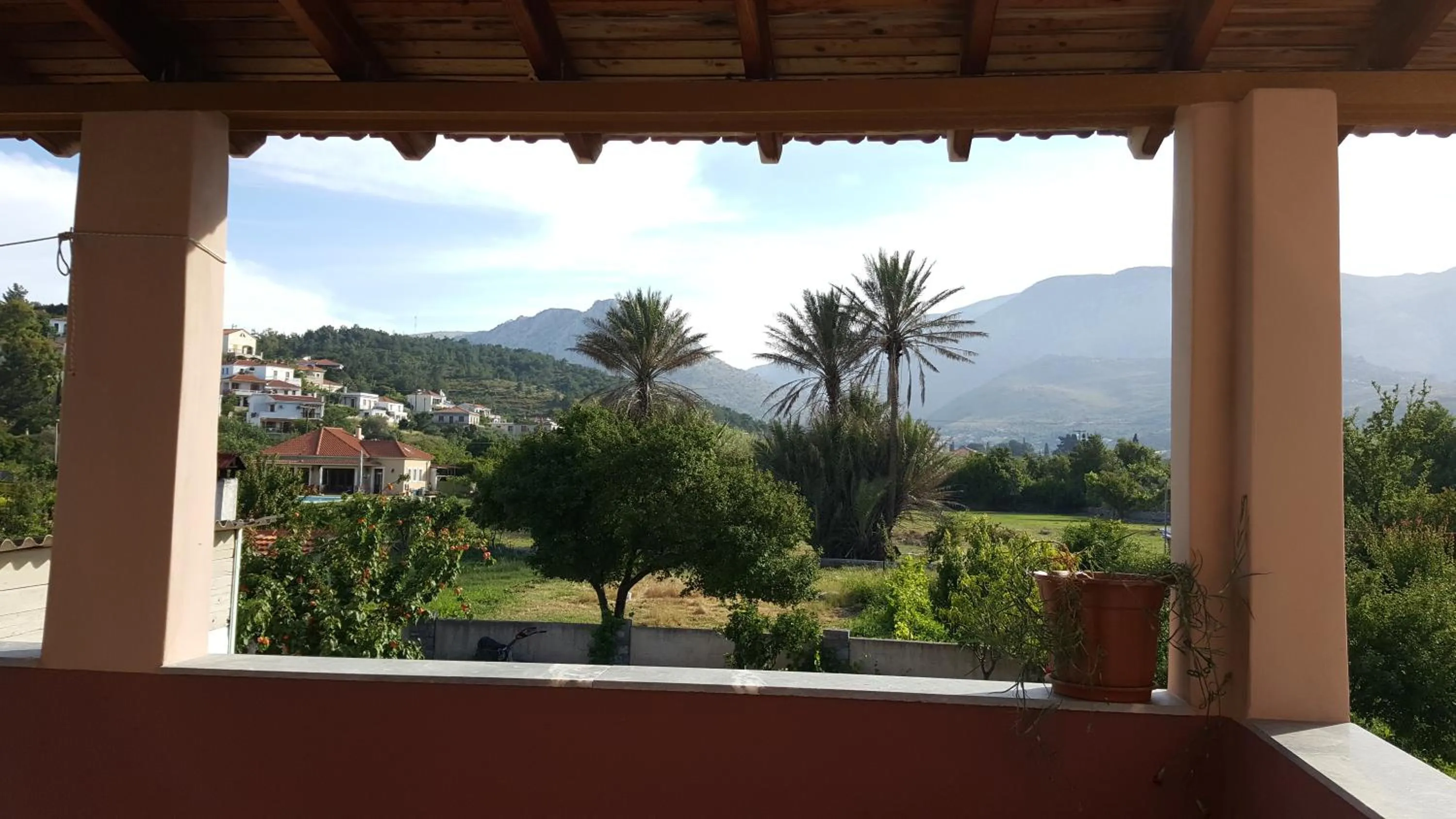 Balcony/Terrace in Agroktima