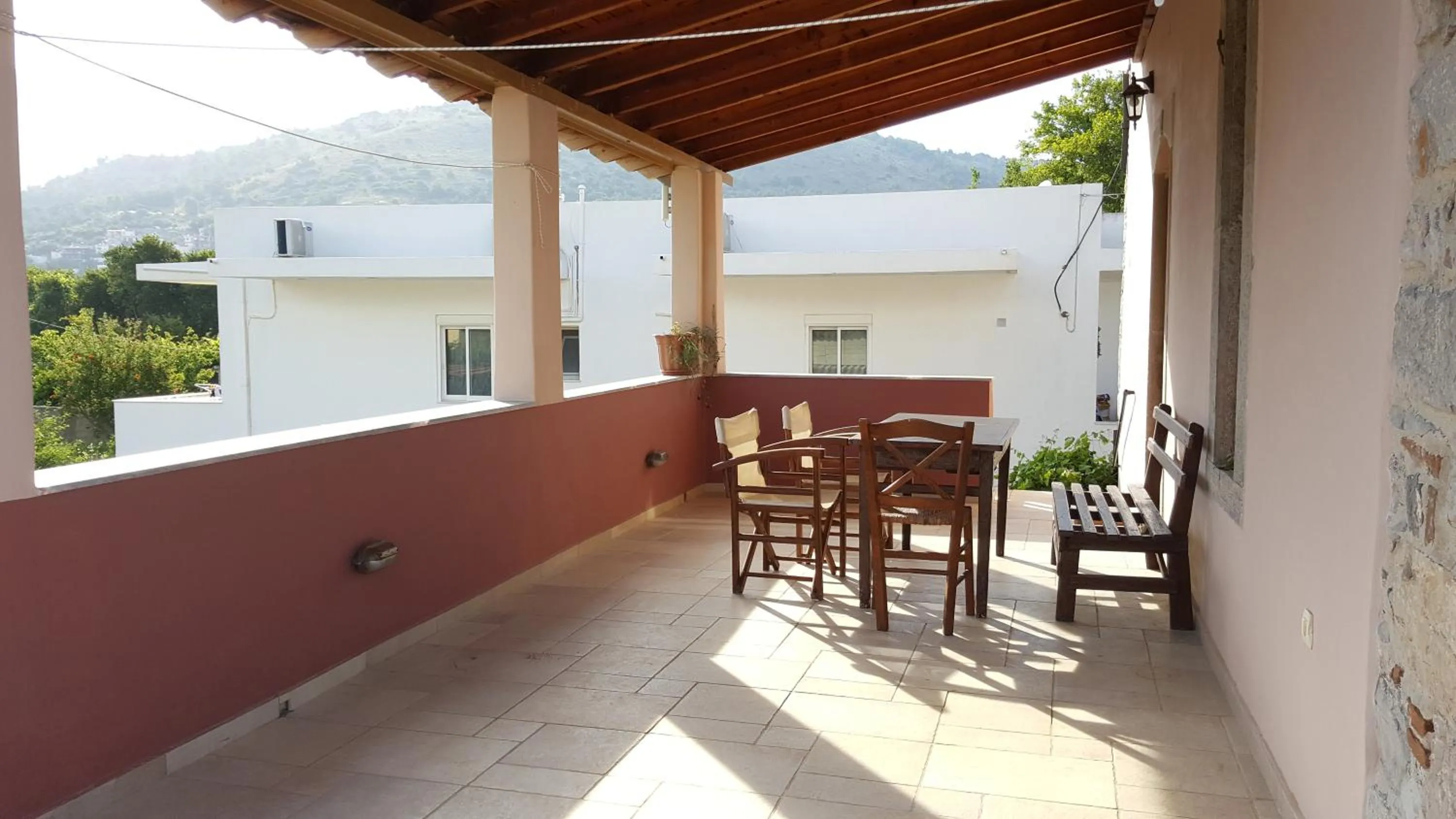 Balcony/Terrace in Agroktima