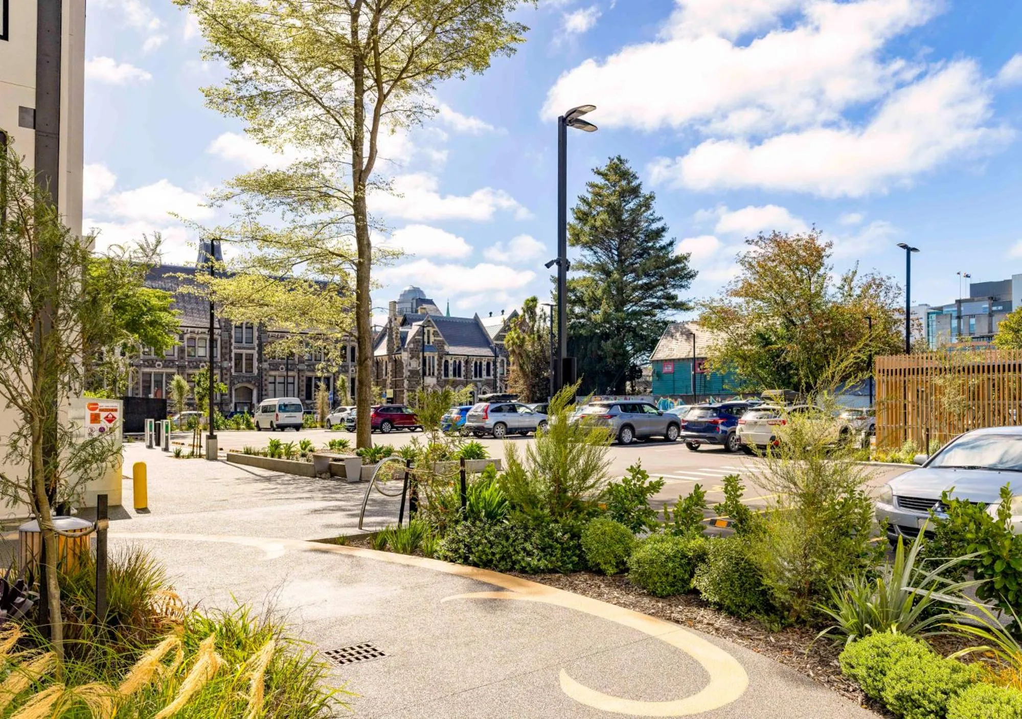 Parking in Hotel Give