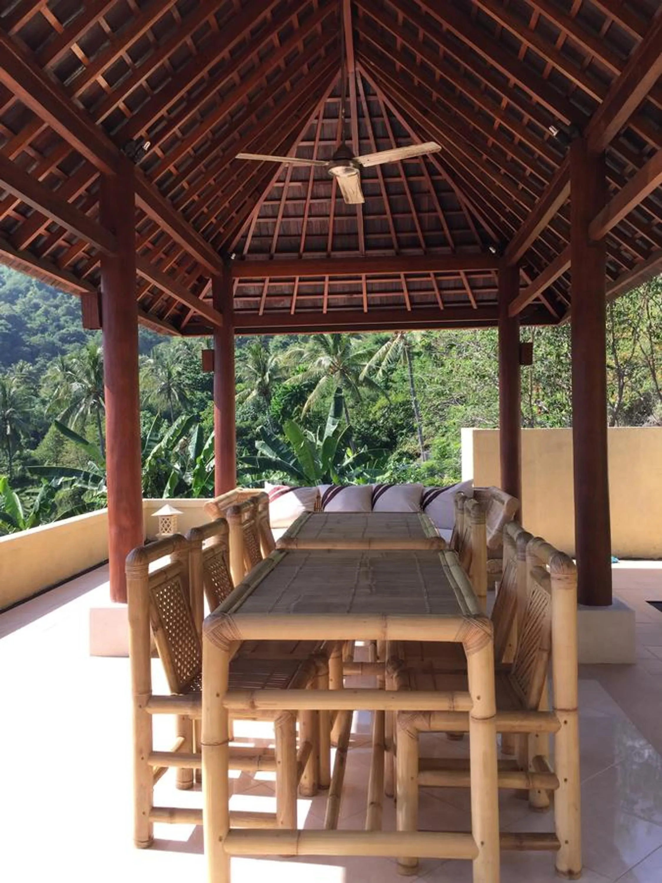 Seating area in Nipah Villas