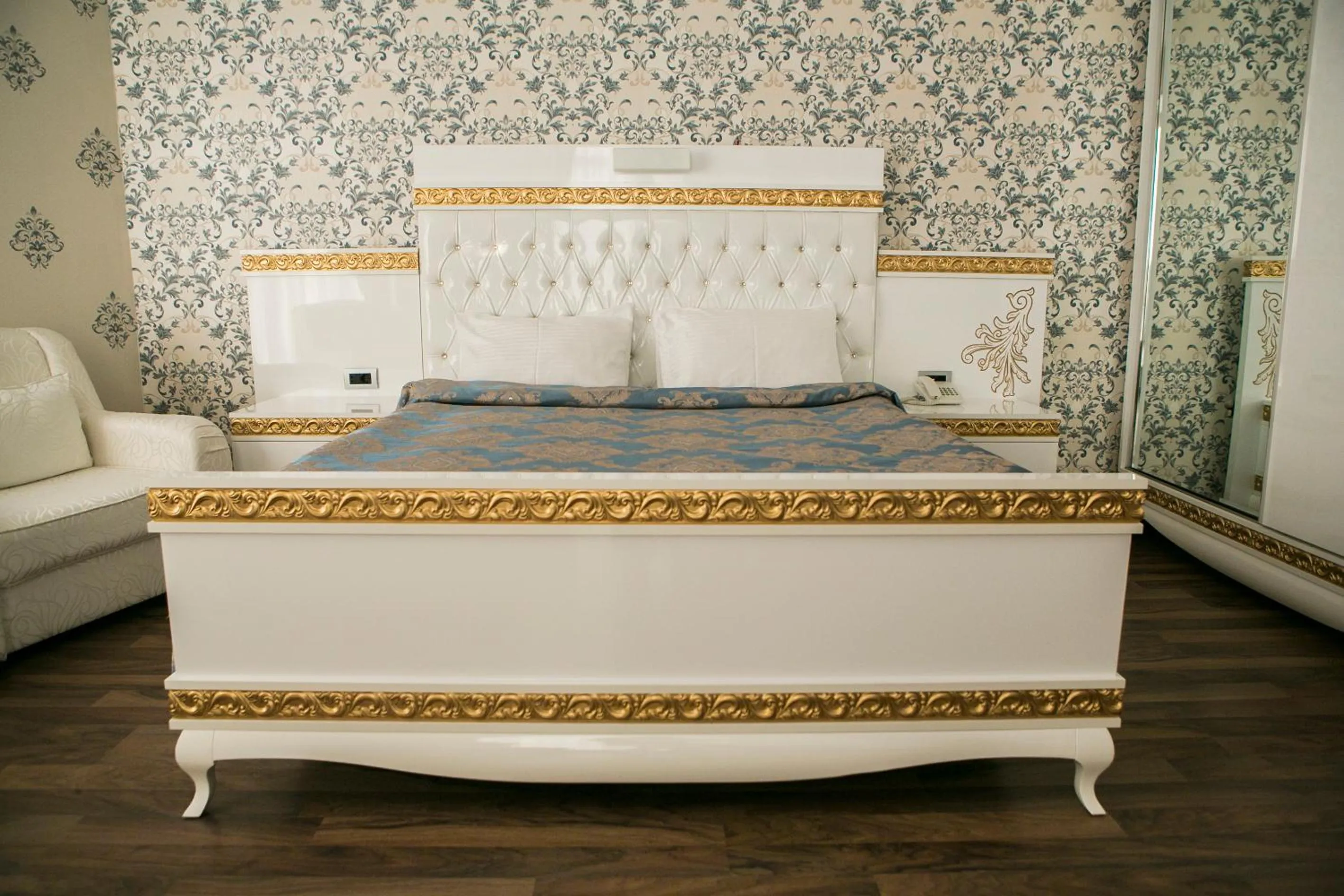 Photo of the whole room, Bed in Azalea Hotel Baku