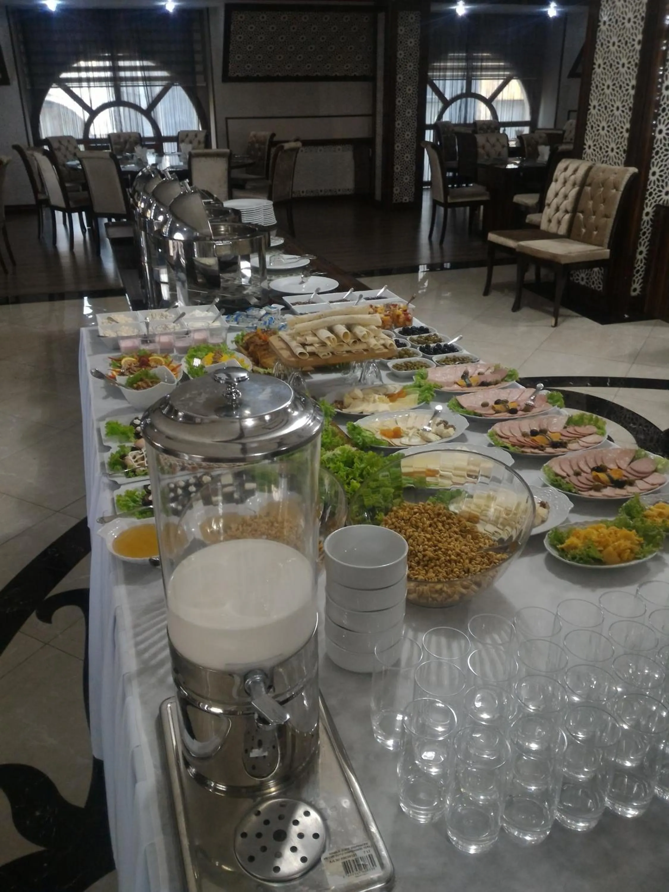 Breakfast in Azalea Hotel Baku