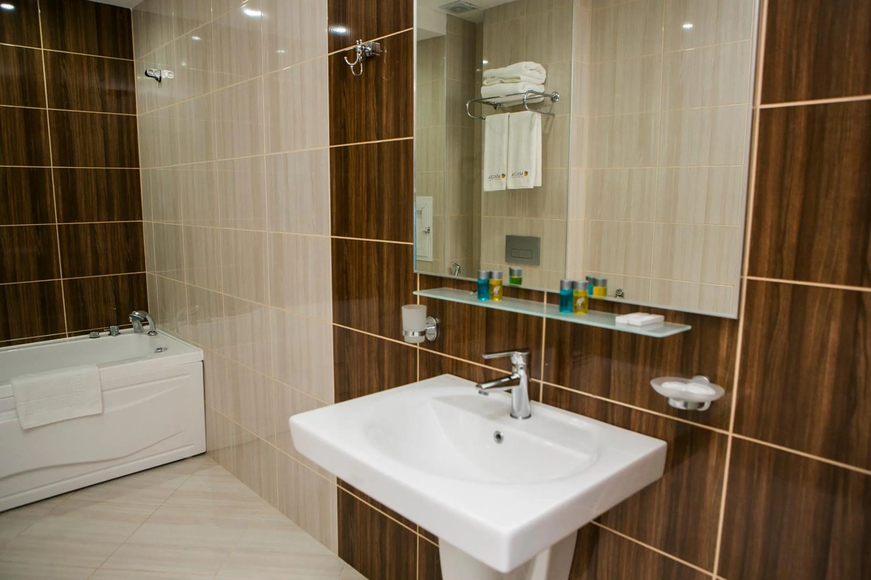 Bathroom in Azalea Hotel Baku