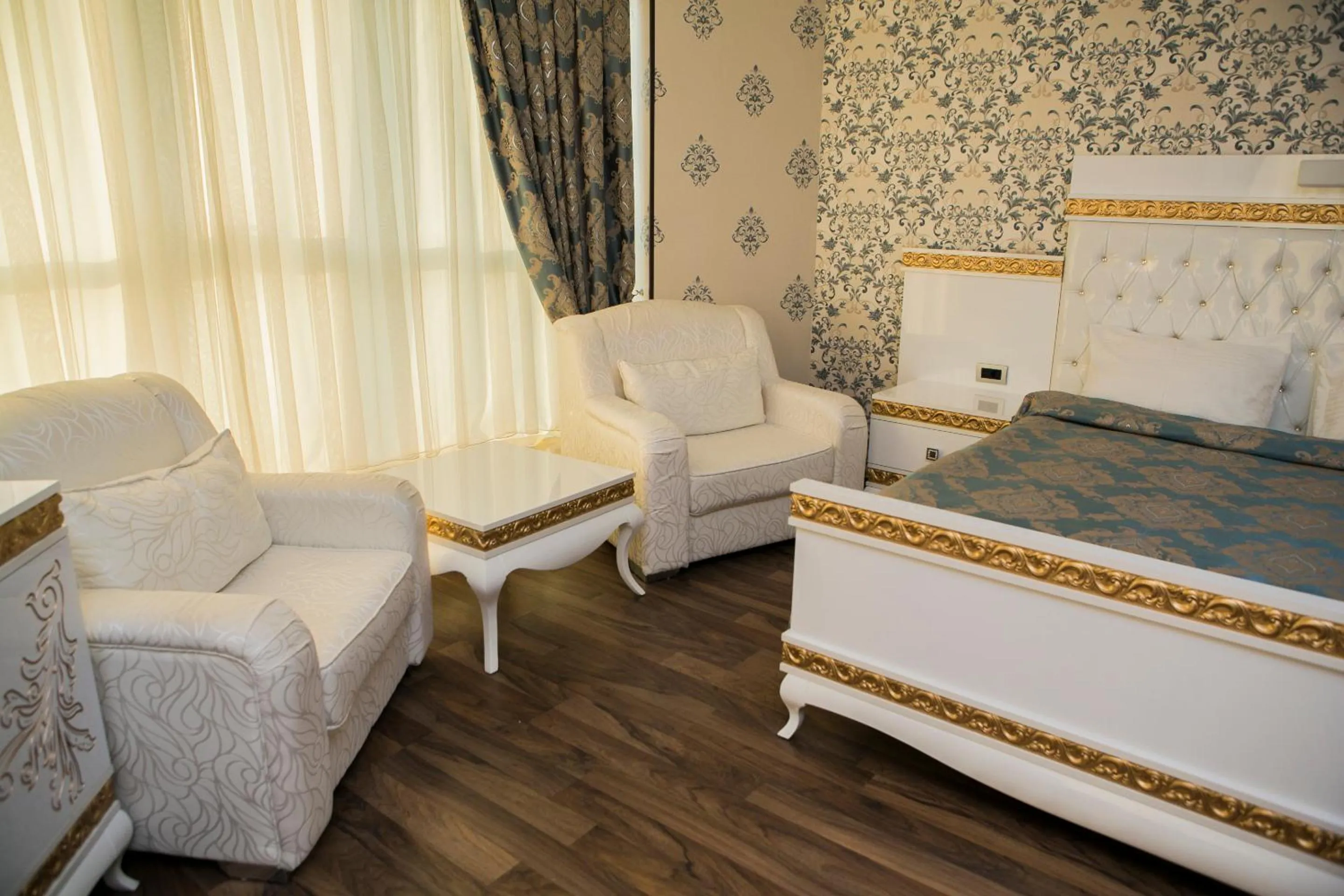 Photo of the whole room, Bed in Azalea Hotel Baku