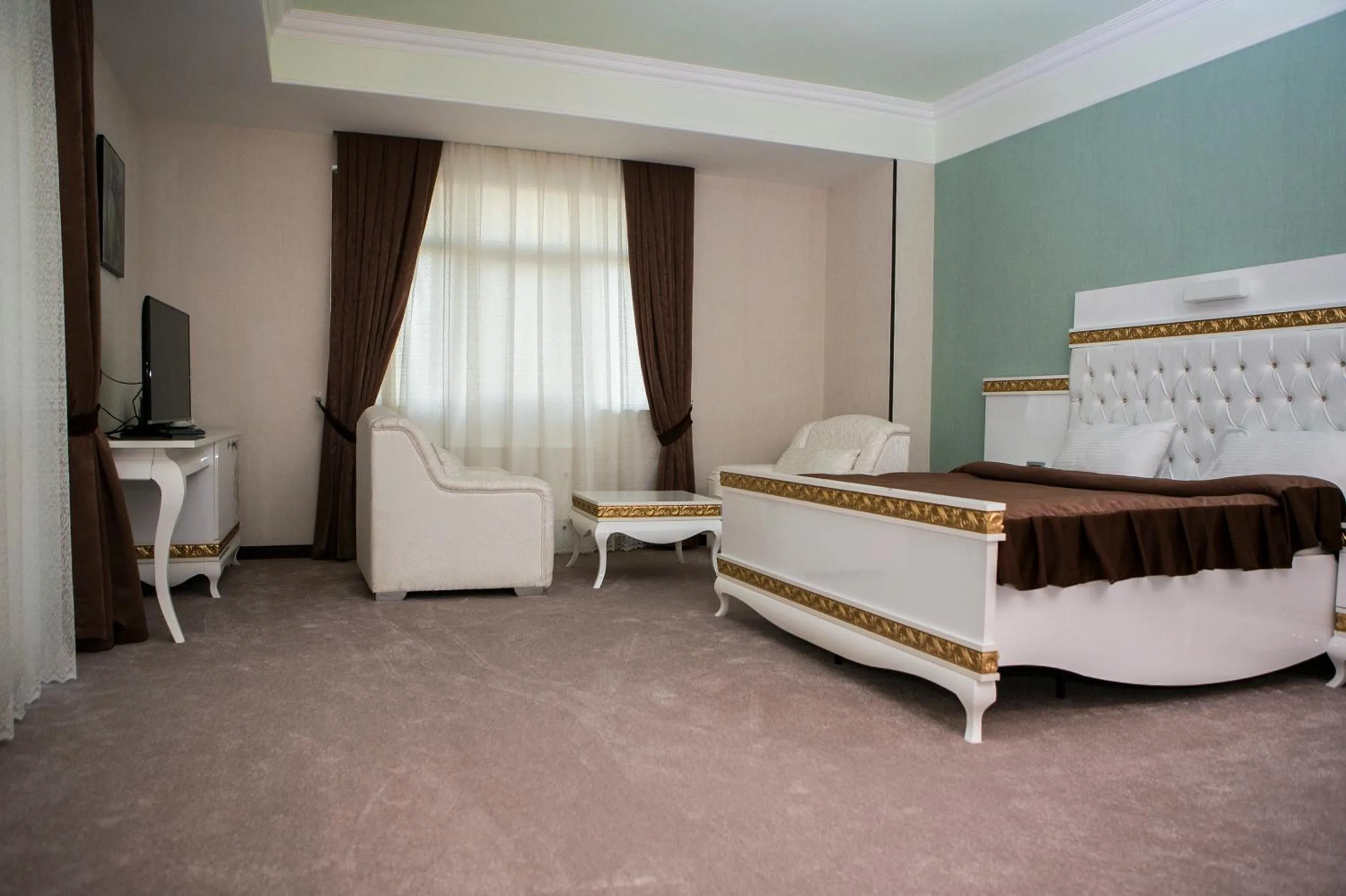 Photo of the whole room, Bed in Azalea Hotel Baku