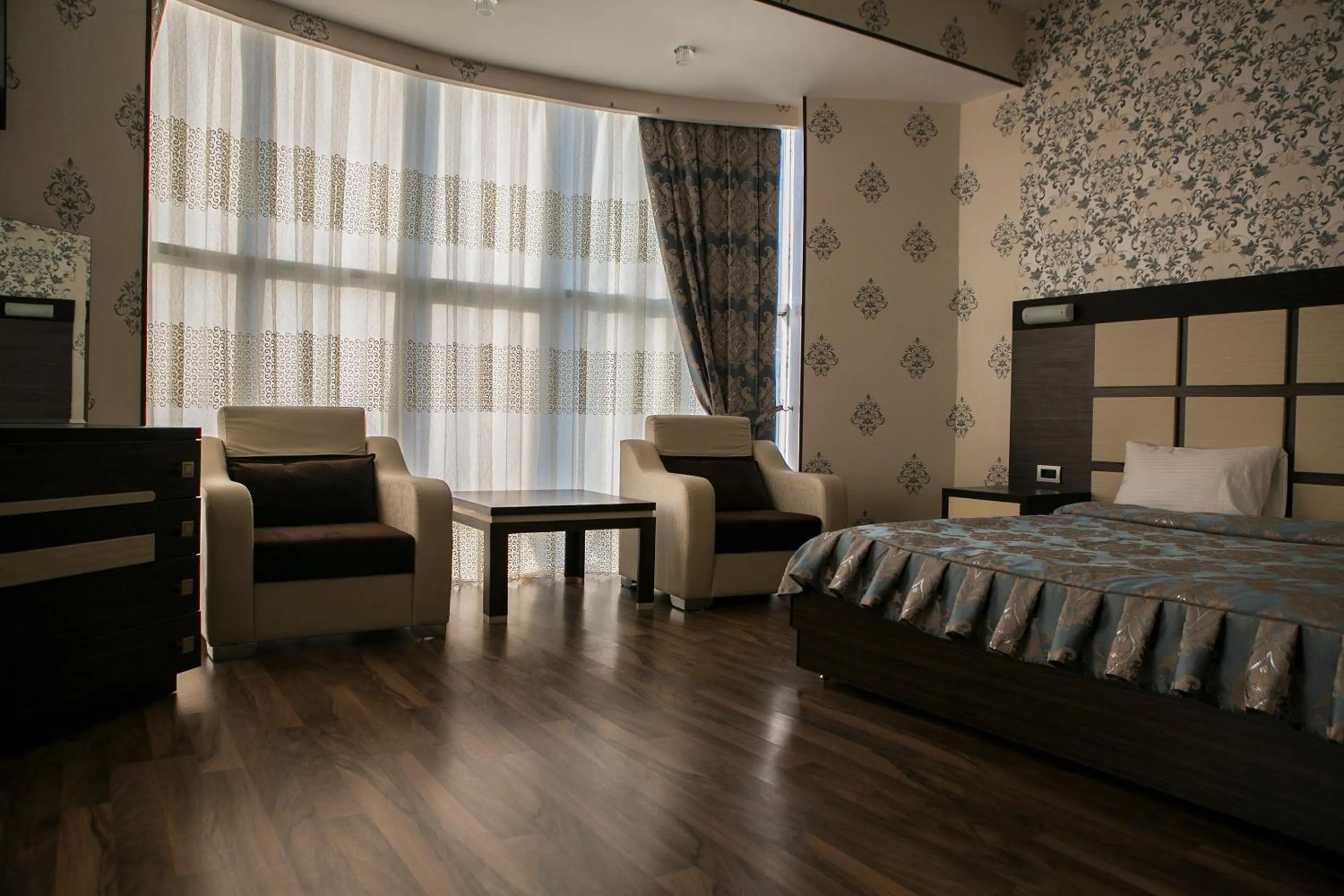 Photo of the whole room, Bed in Azalea Hotel Baku