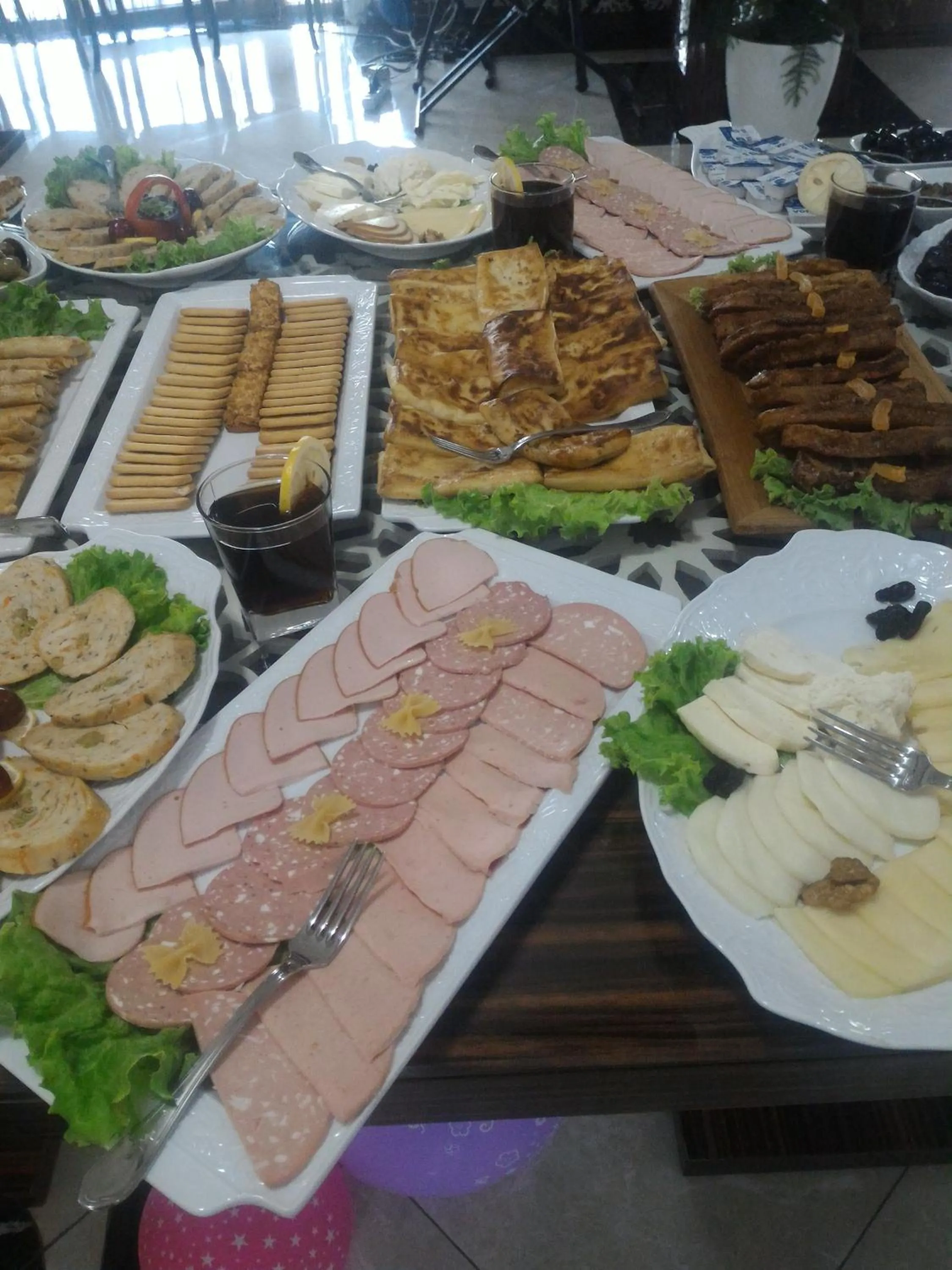 Breakfast in Azalea Hotel Baku