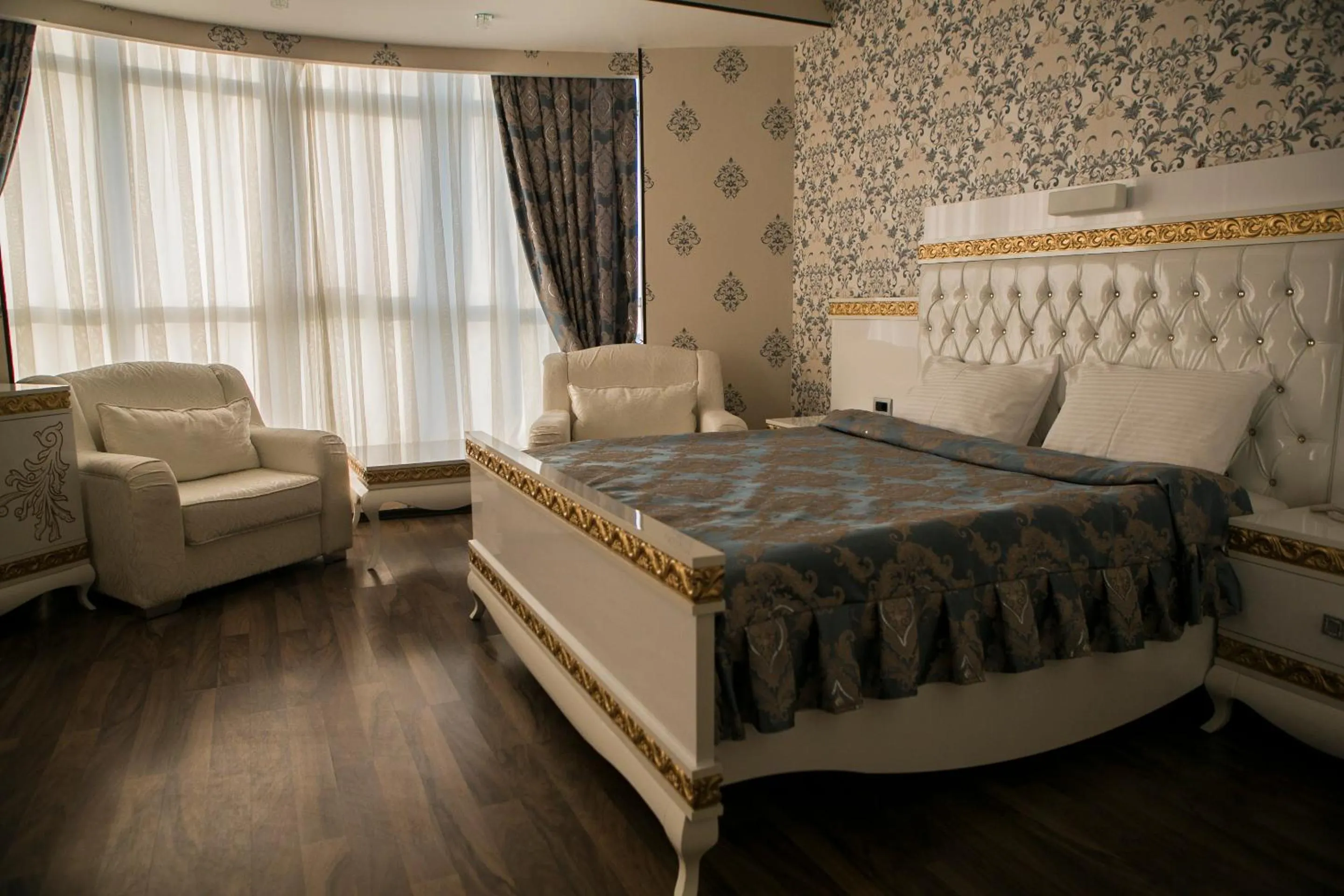 Photo of the whole room, Bed in Azalea Hotel Baku