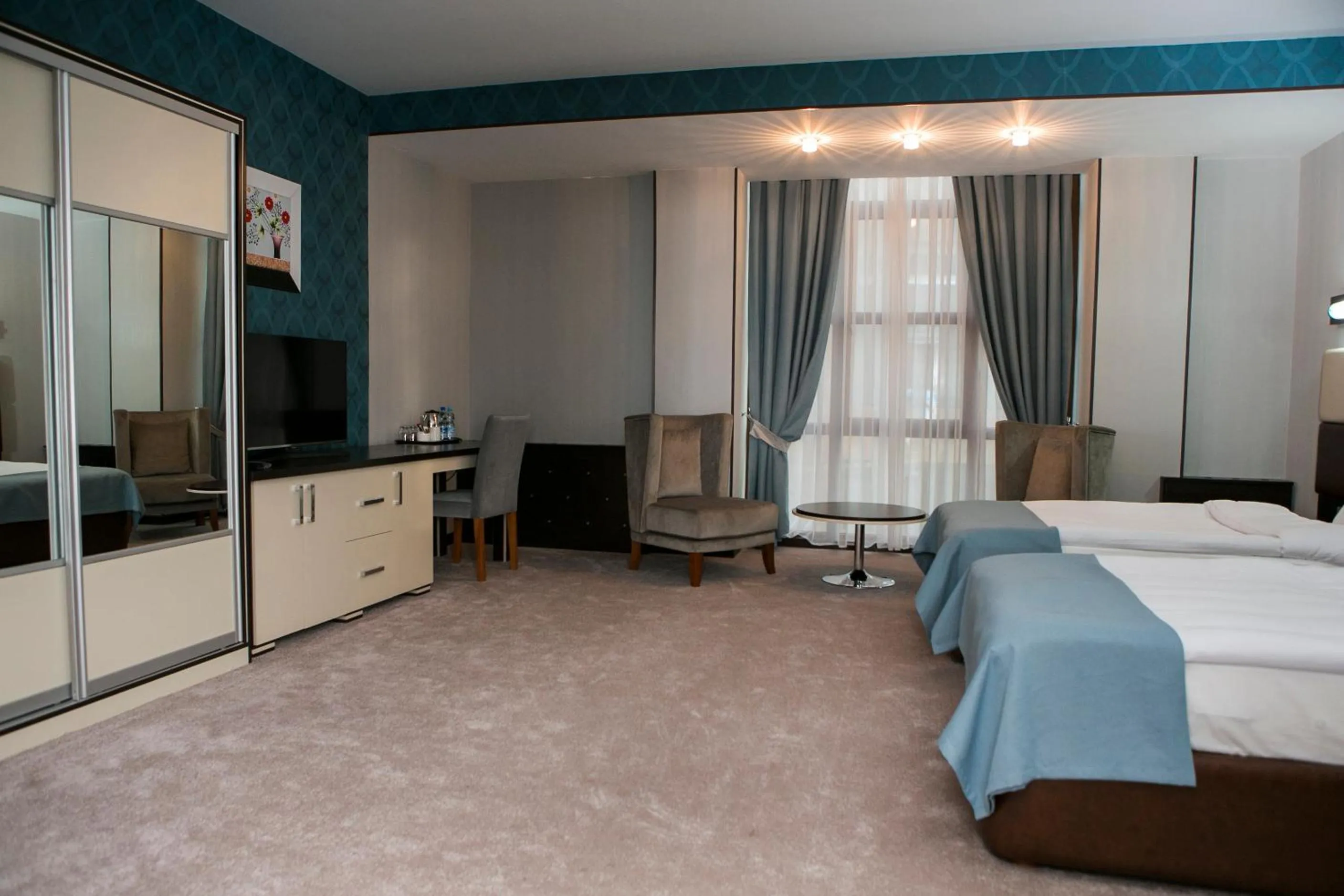 Photo of the whole room, Bed in Azalea Hotel Baku