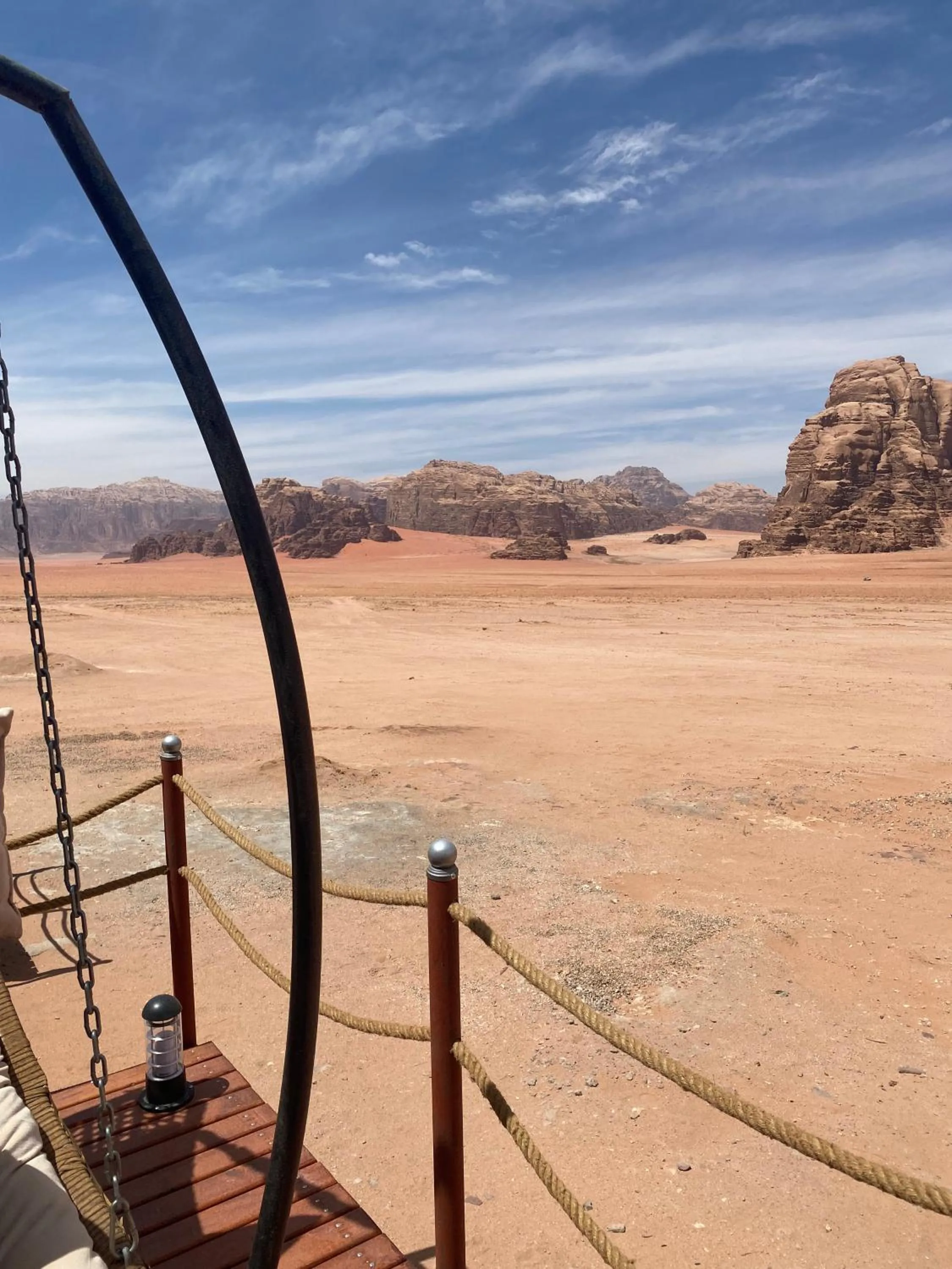 Deluxe Twin Room in Rum Stars Camp