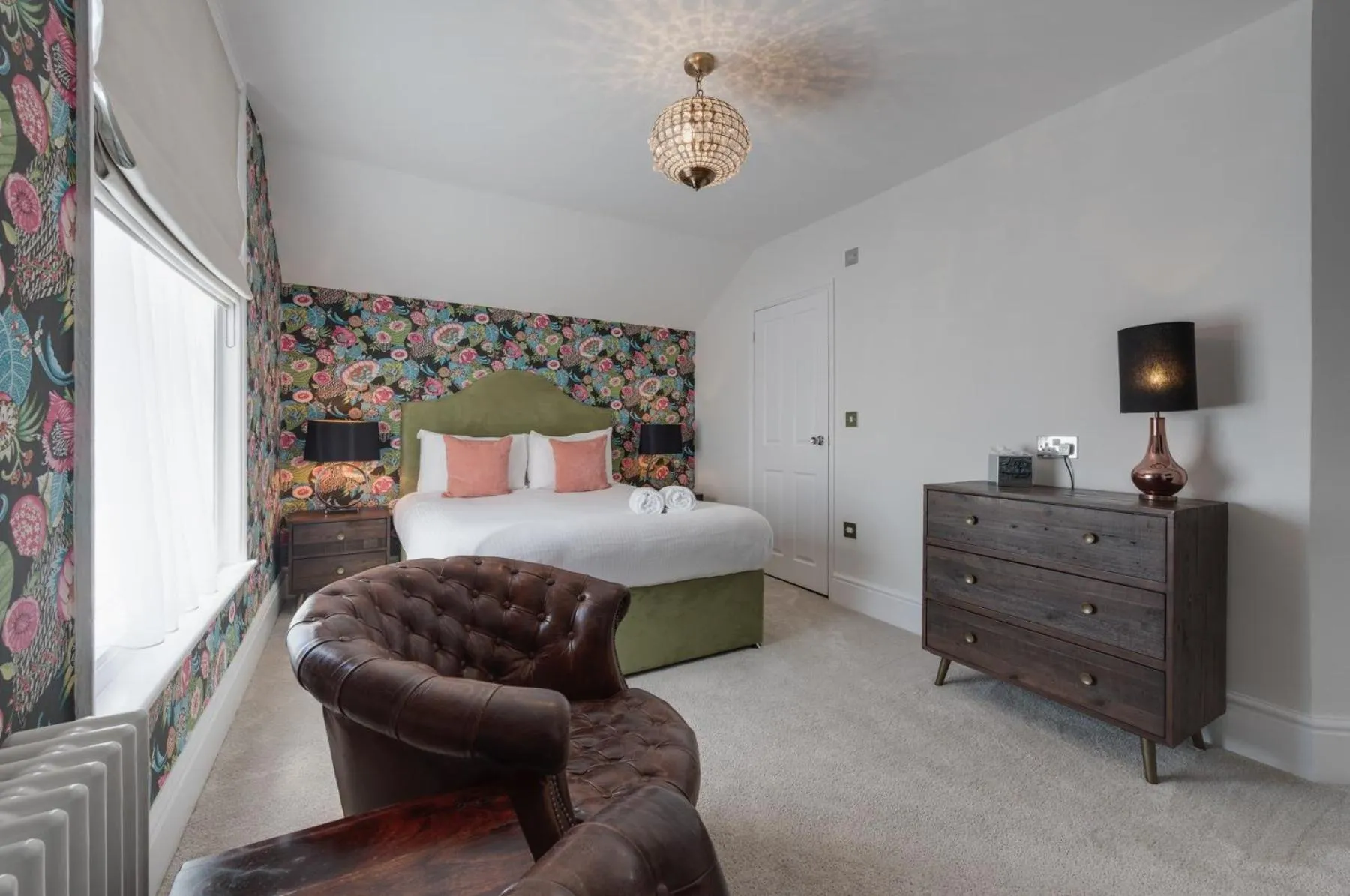 Seating area, Bed in Stattons Boutique Hotel & Restaurant