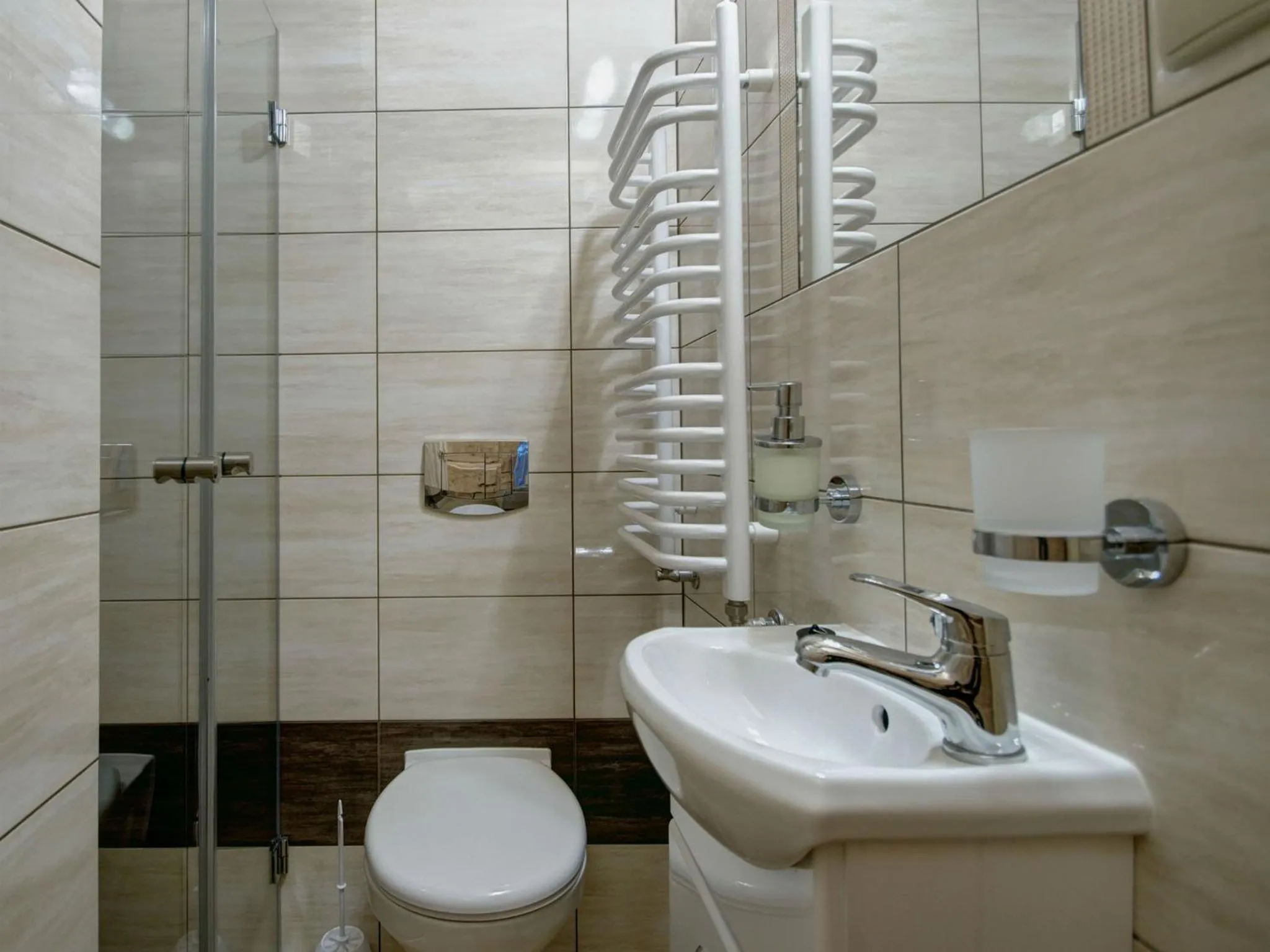 Bathroom in Pokoje Gościnne Światłomir