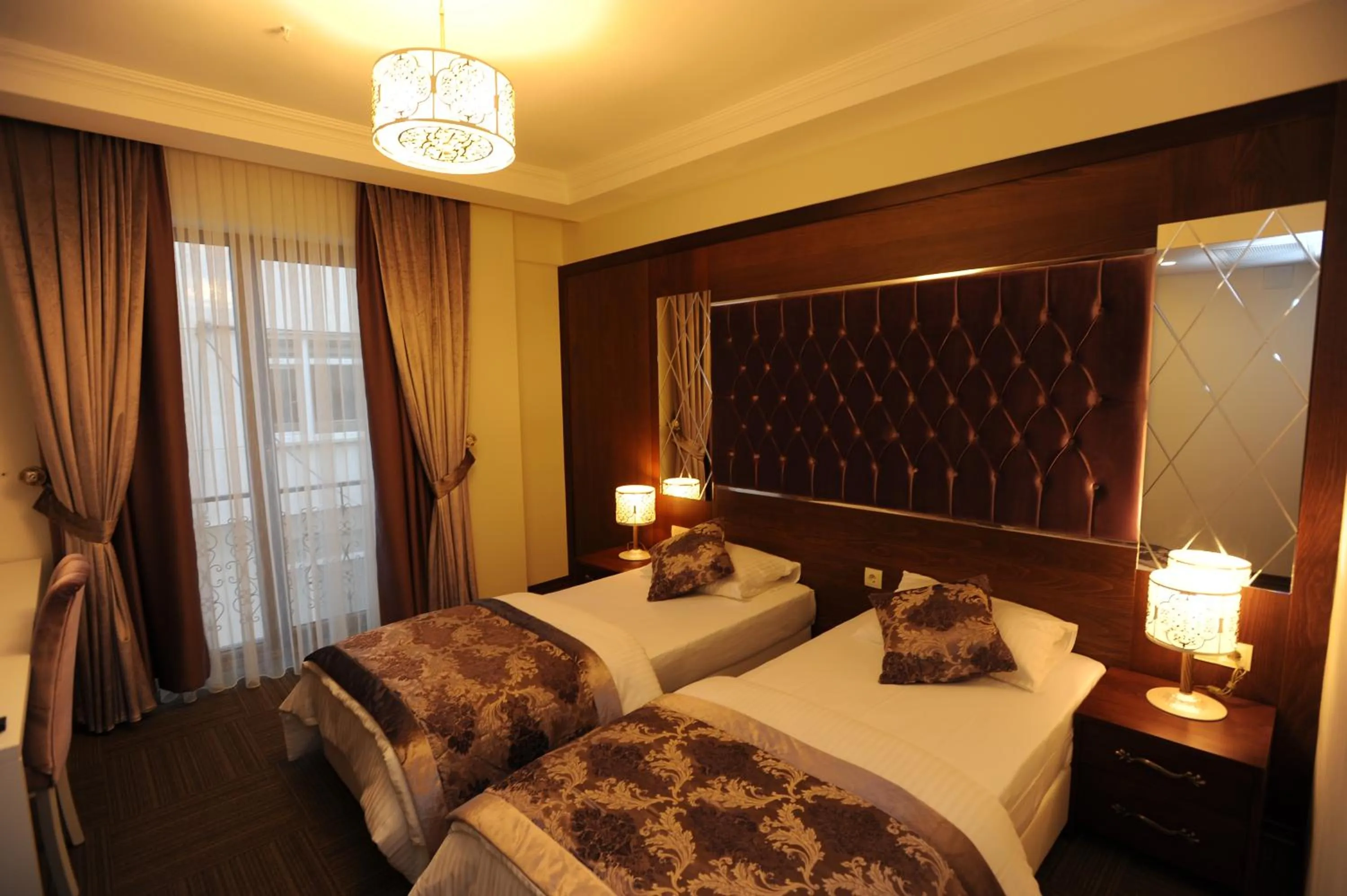 Bed in Vurna Butik Hotel