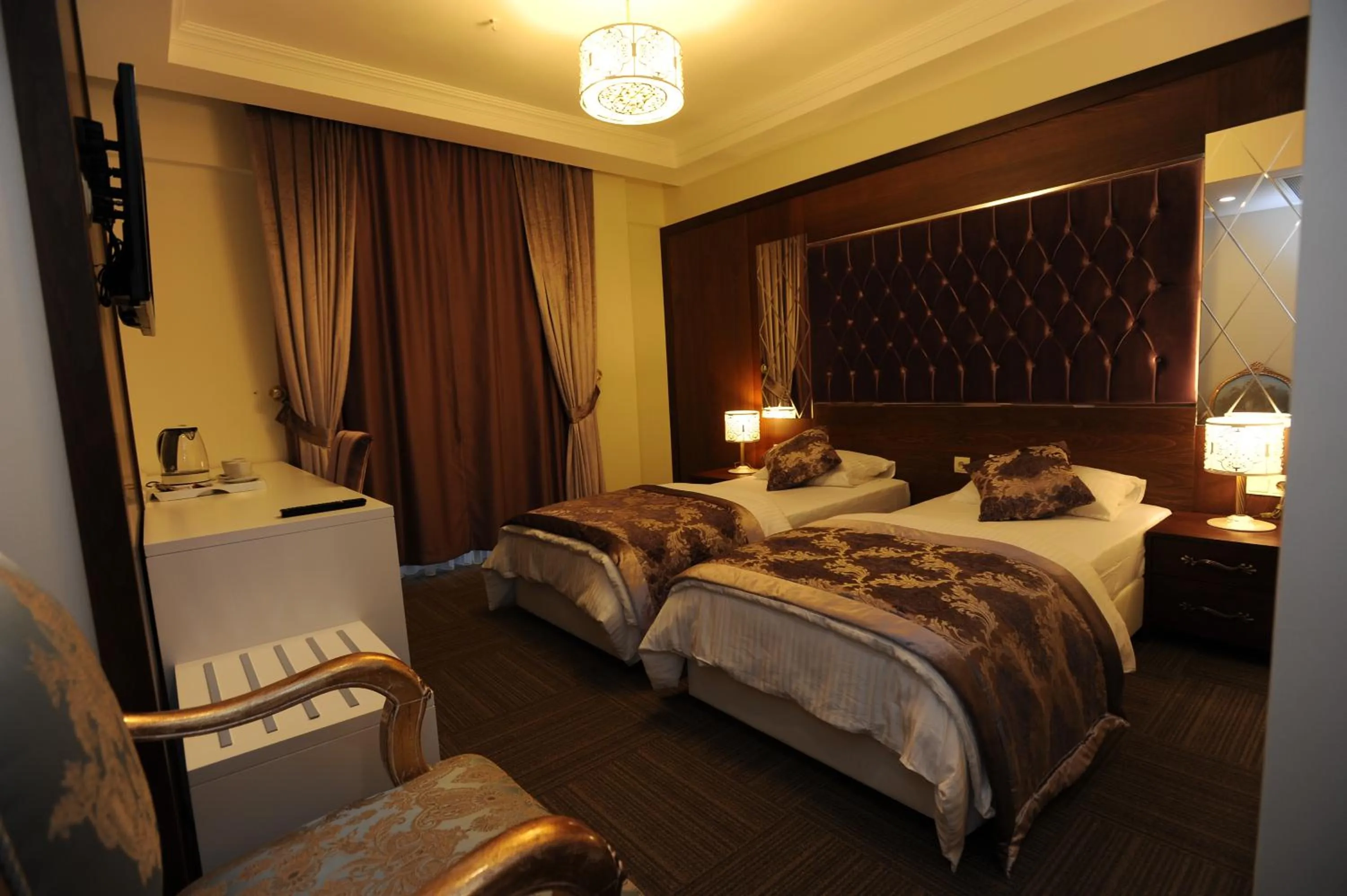 Bed in Vurna Butik Hotel