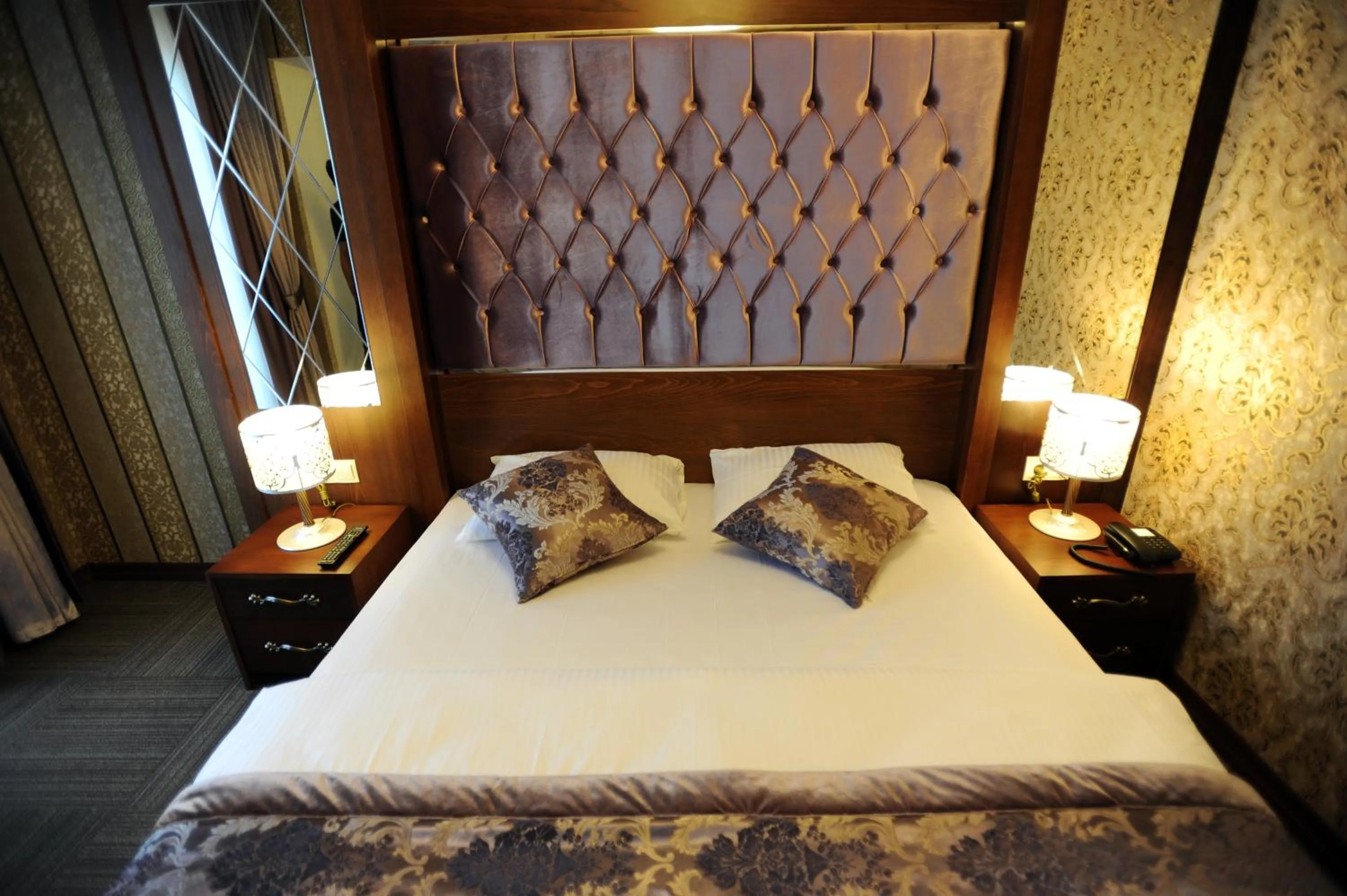 Bed in Vurna Butik Hotel