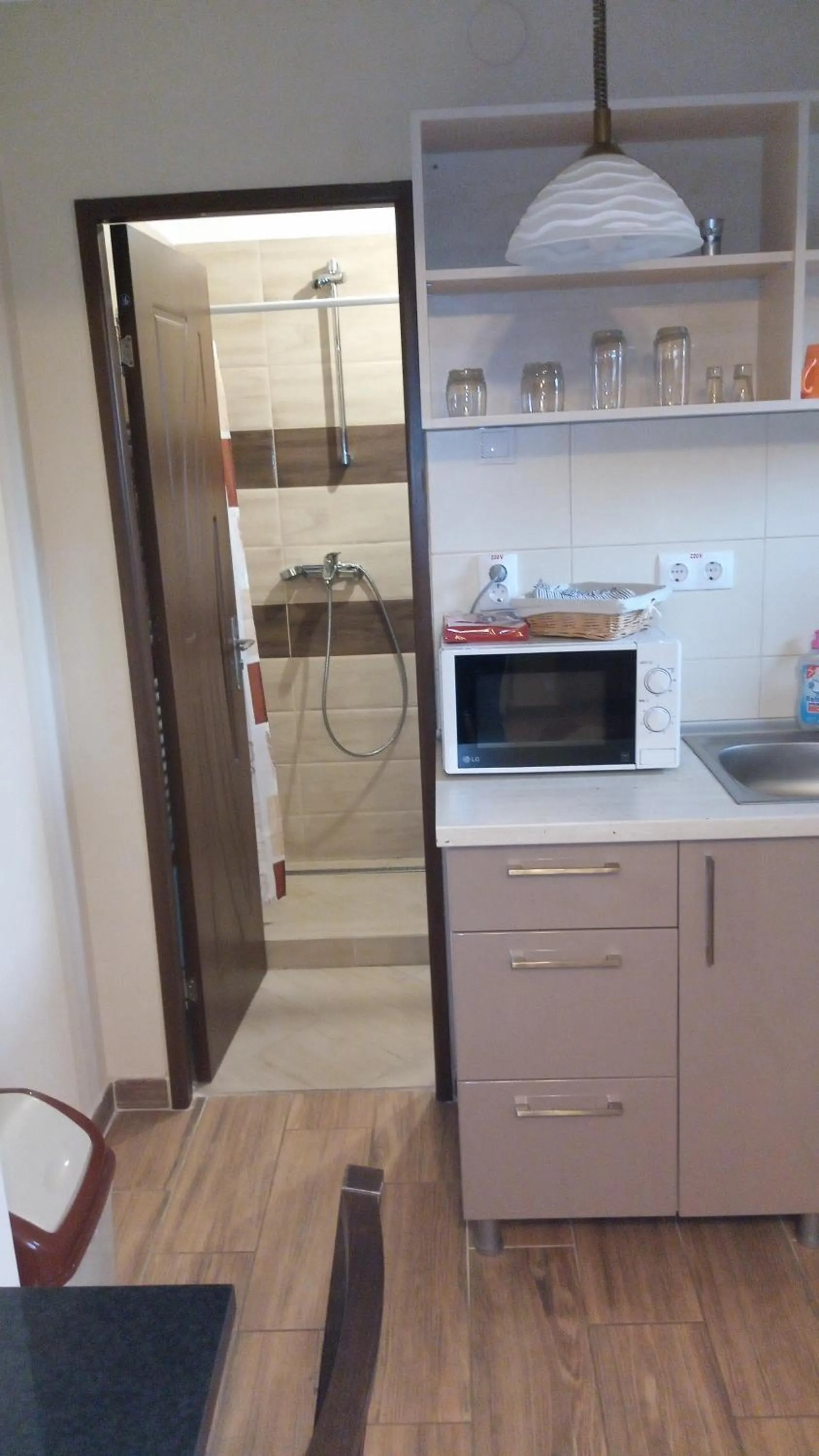 Kitchen or kitchenette in Casa Dora