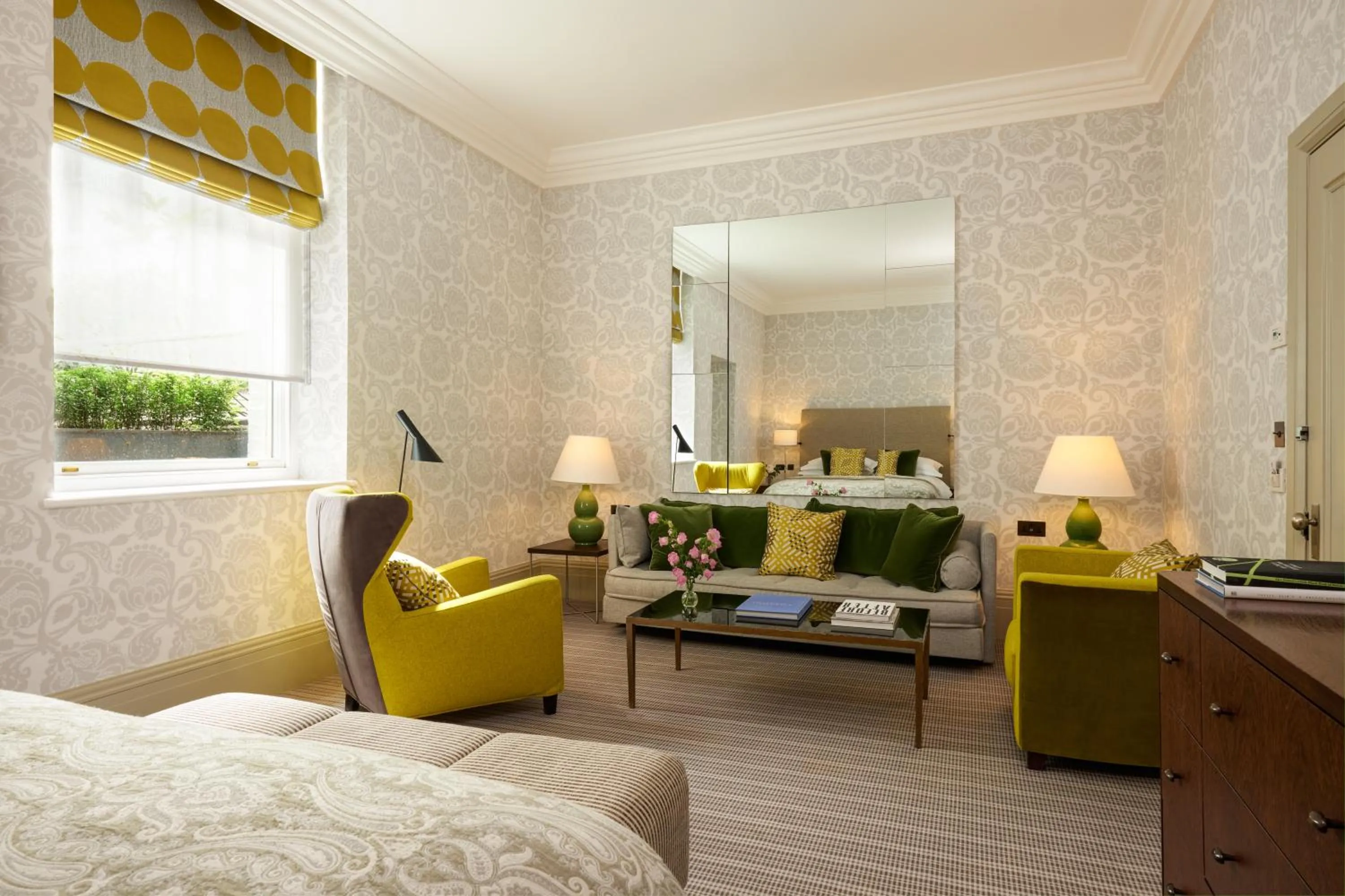 Bed in Brown's Hotel, a Rocco Forte Hotel