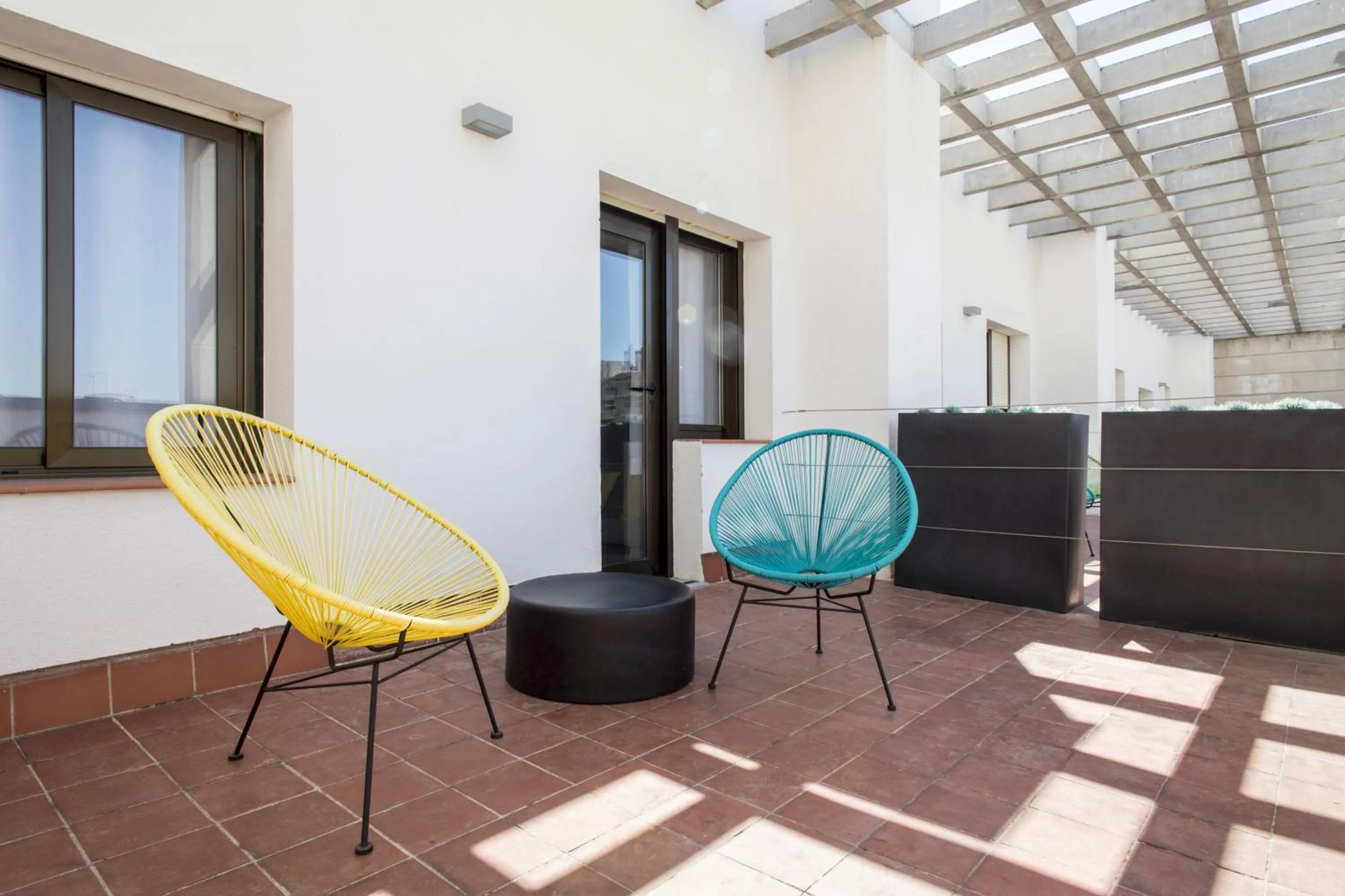 Balcony/Terrace in Residencia Universitaria Resa Barcelona Diagonal