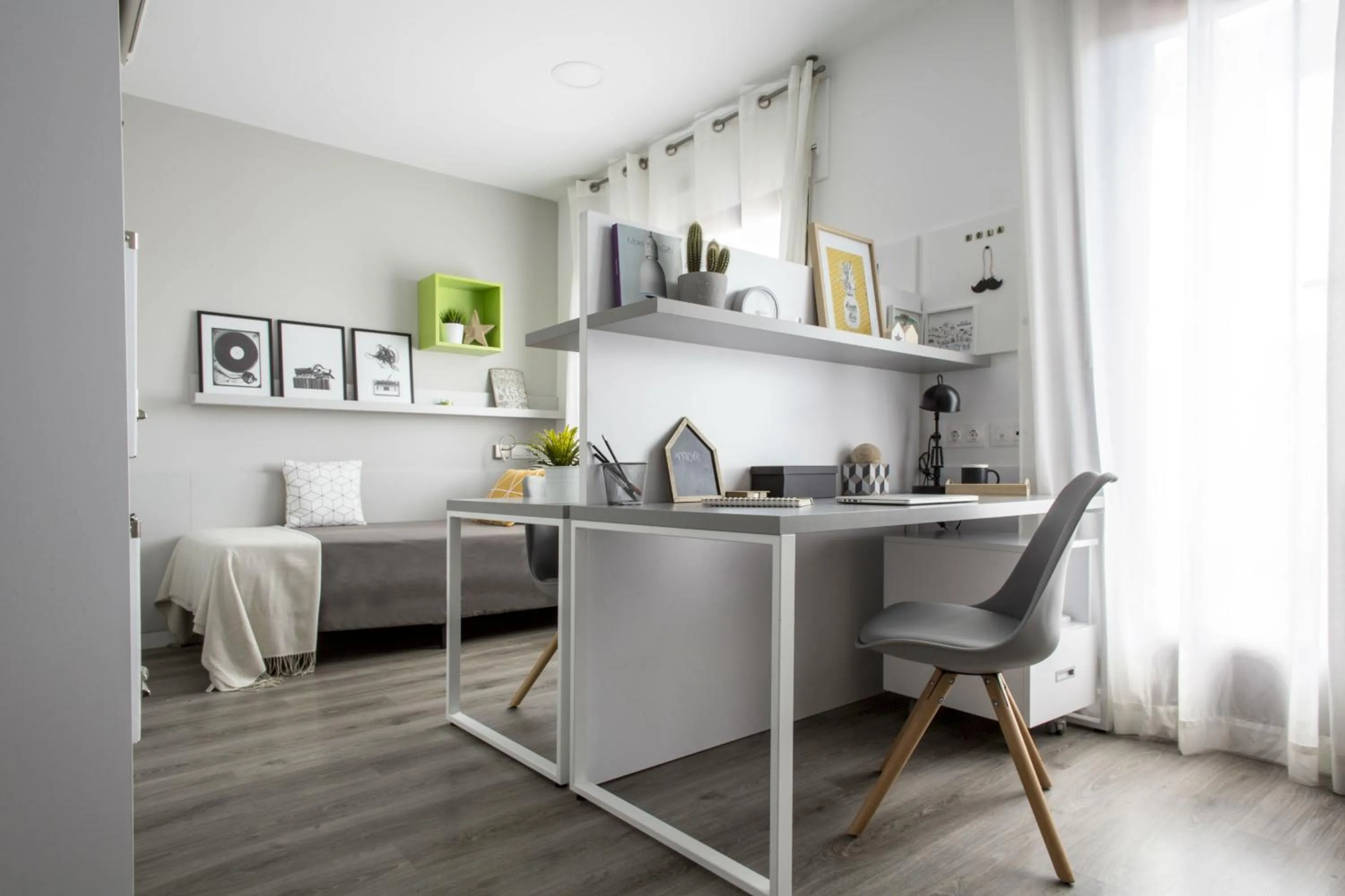 Bedroom in Residencia Universitaria Resa Barcelona Diagonal