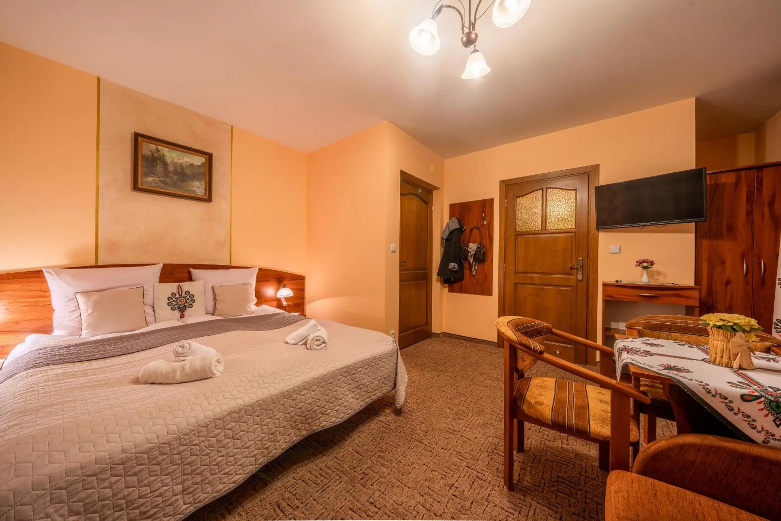 Bed in Willa u Zwijaczy