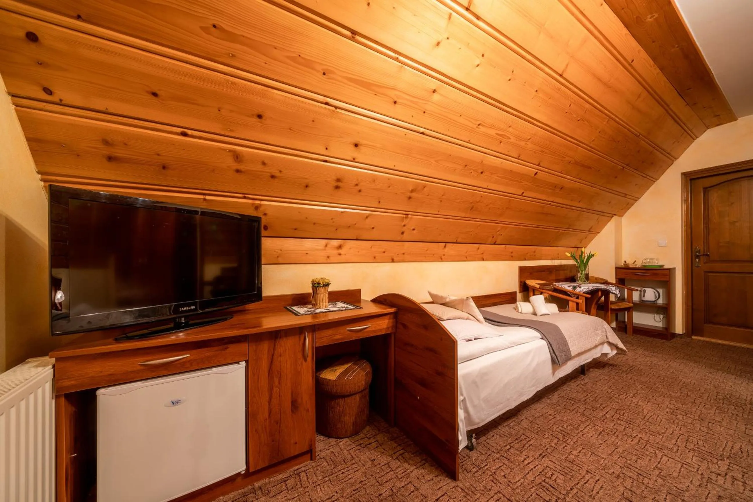 Photo of the whole room, Bed in Willa u Zwijaczy