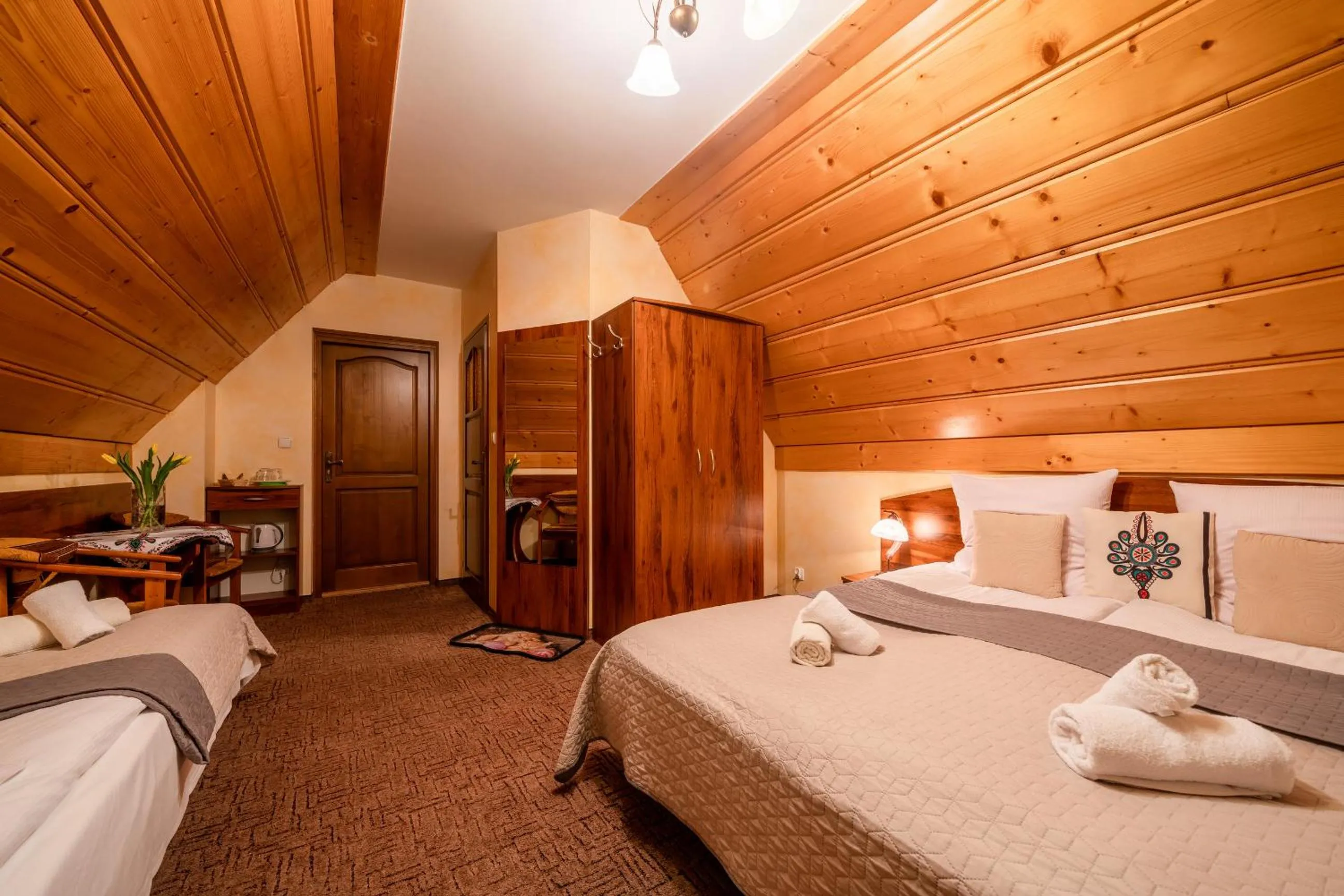 Photo of the whole room, Bed in Willa u Zwijaczy