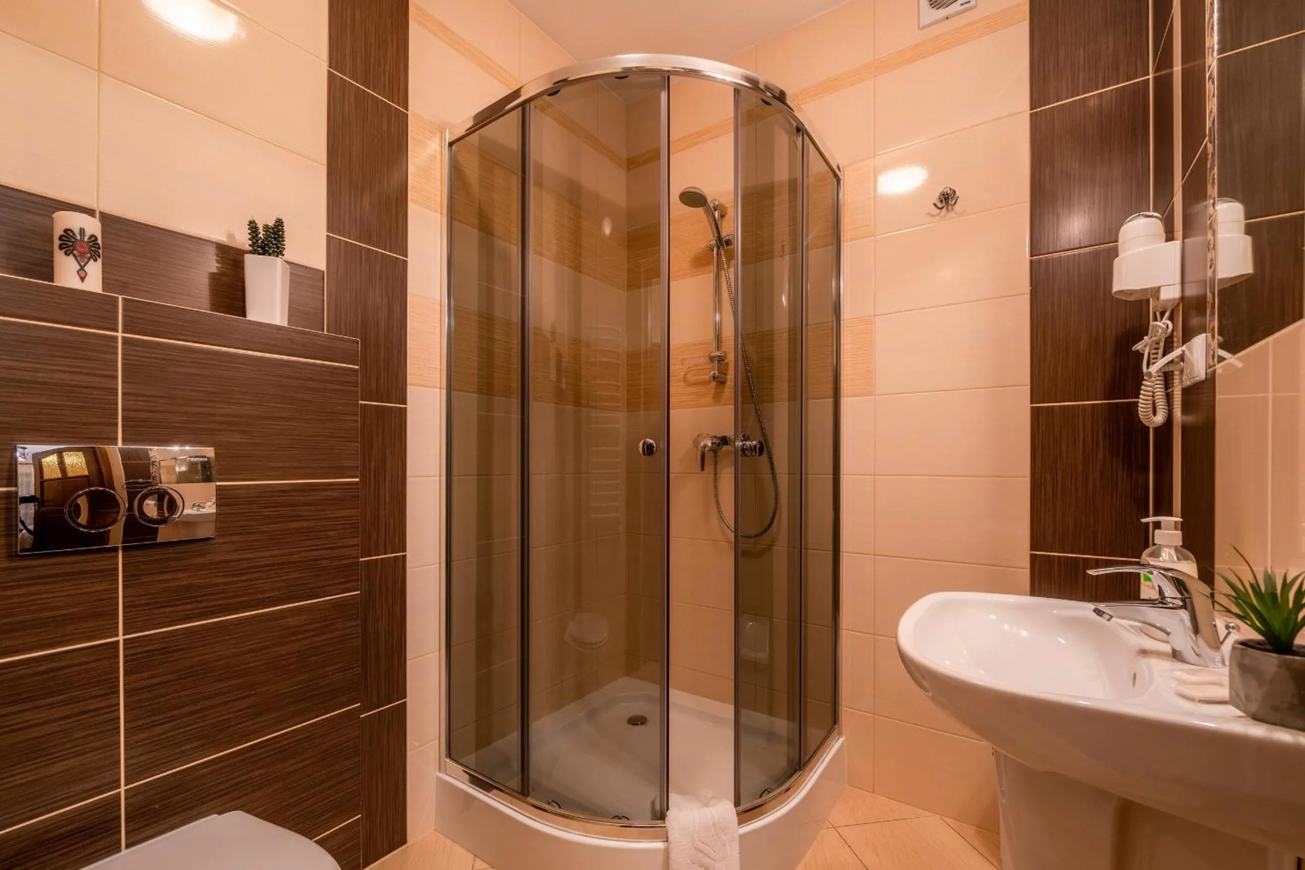 Shower in Willa u Zwijaczy