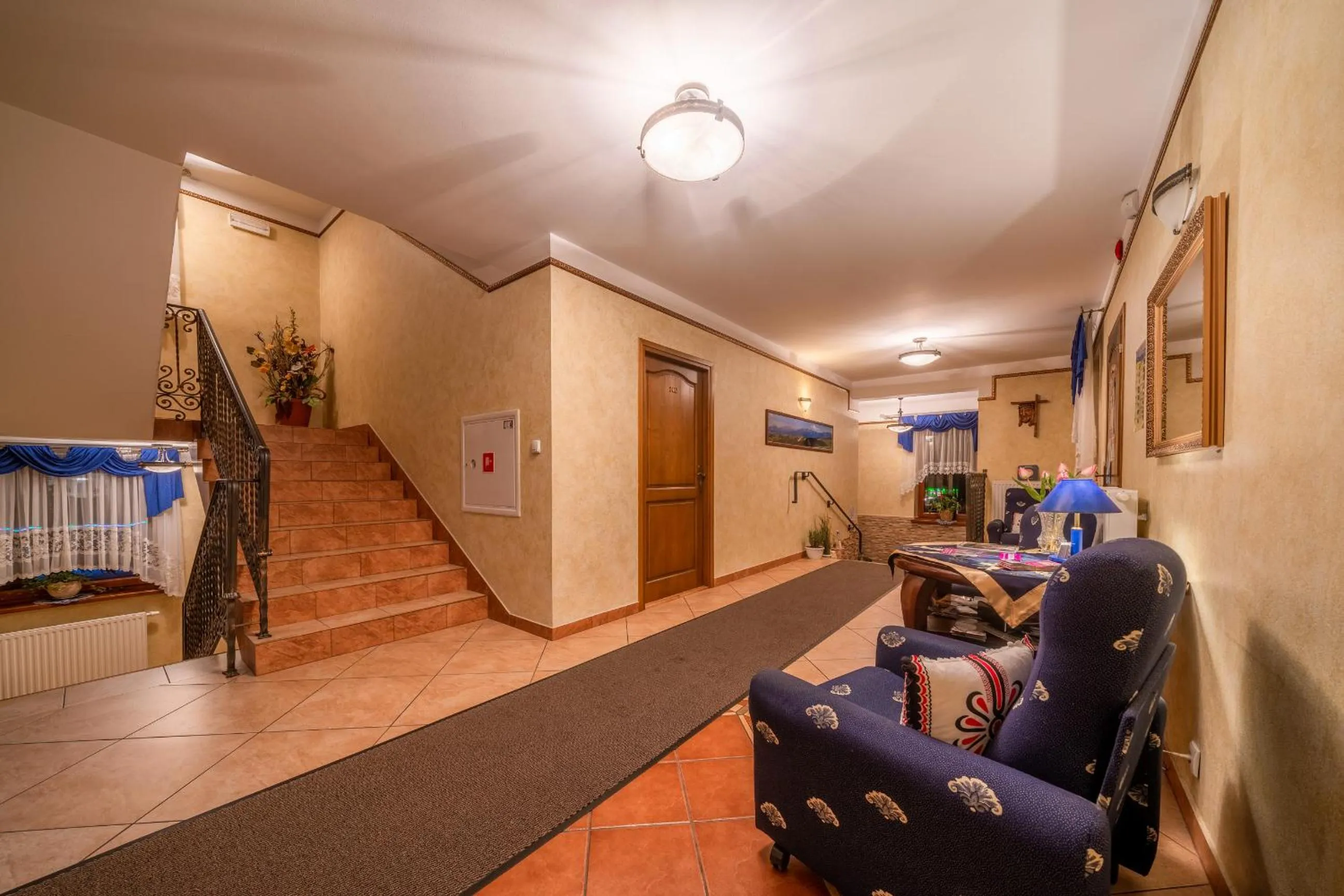 Lobby or reception in Willa u Zwijaczy