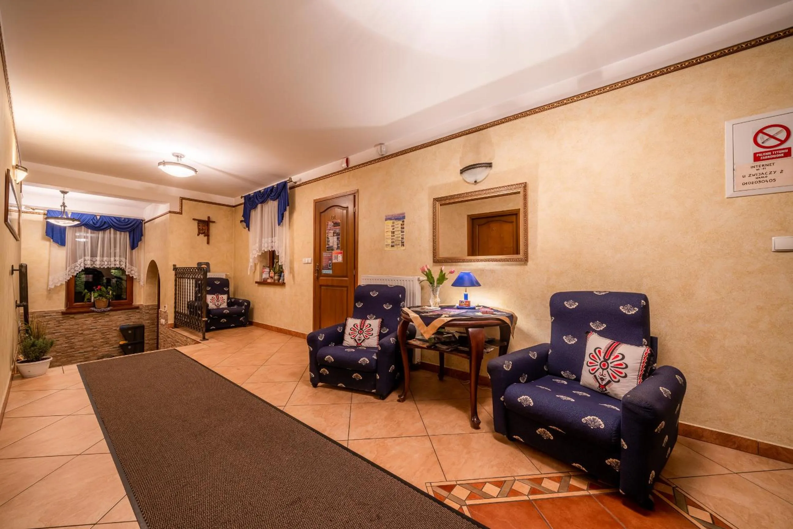 Seating area in Willa u Zwijaczy