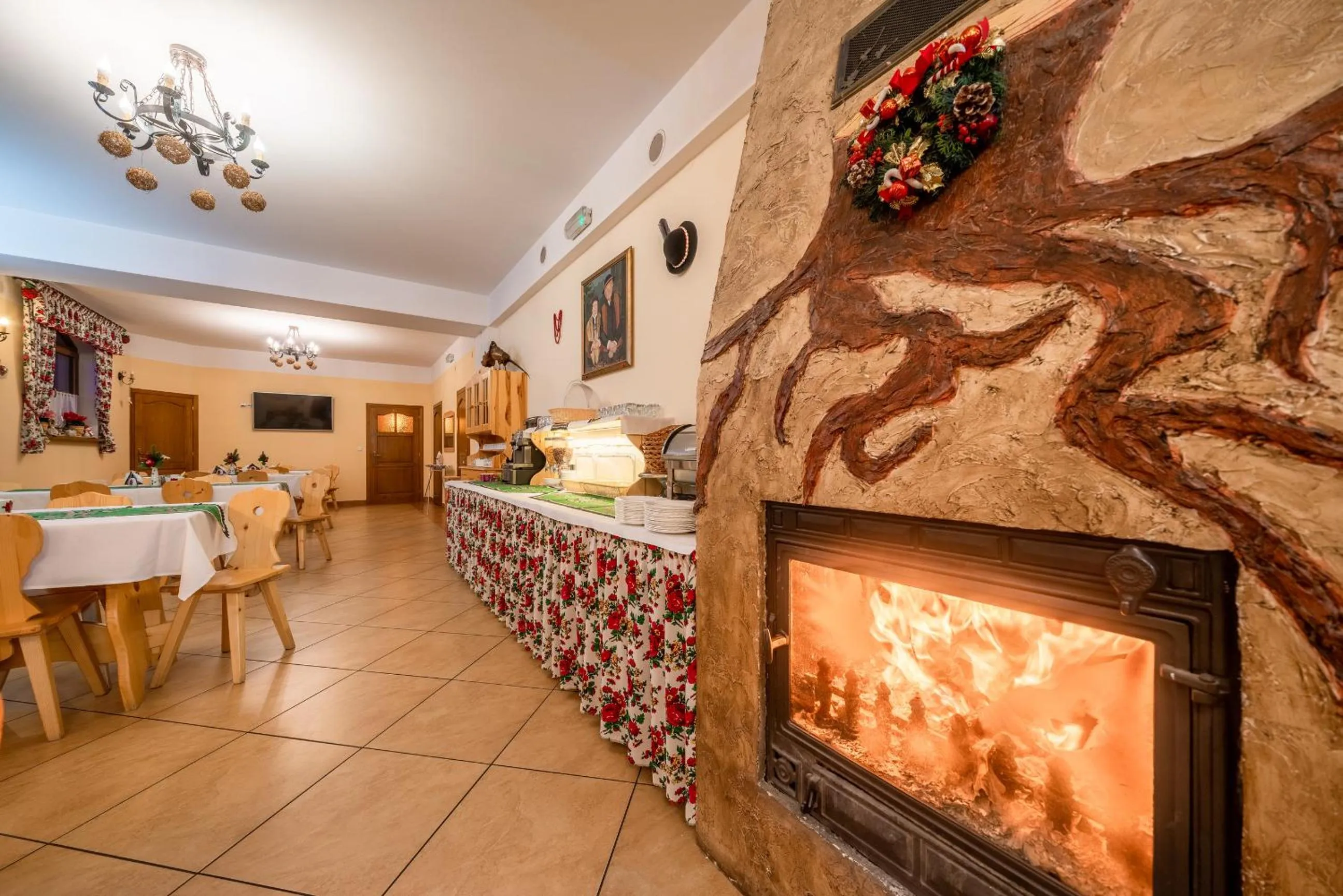 Living room in Willa u Zwijaczy