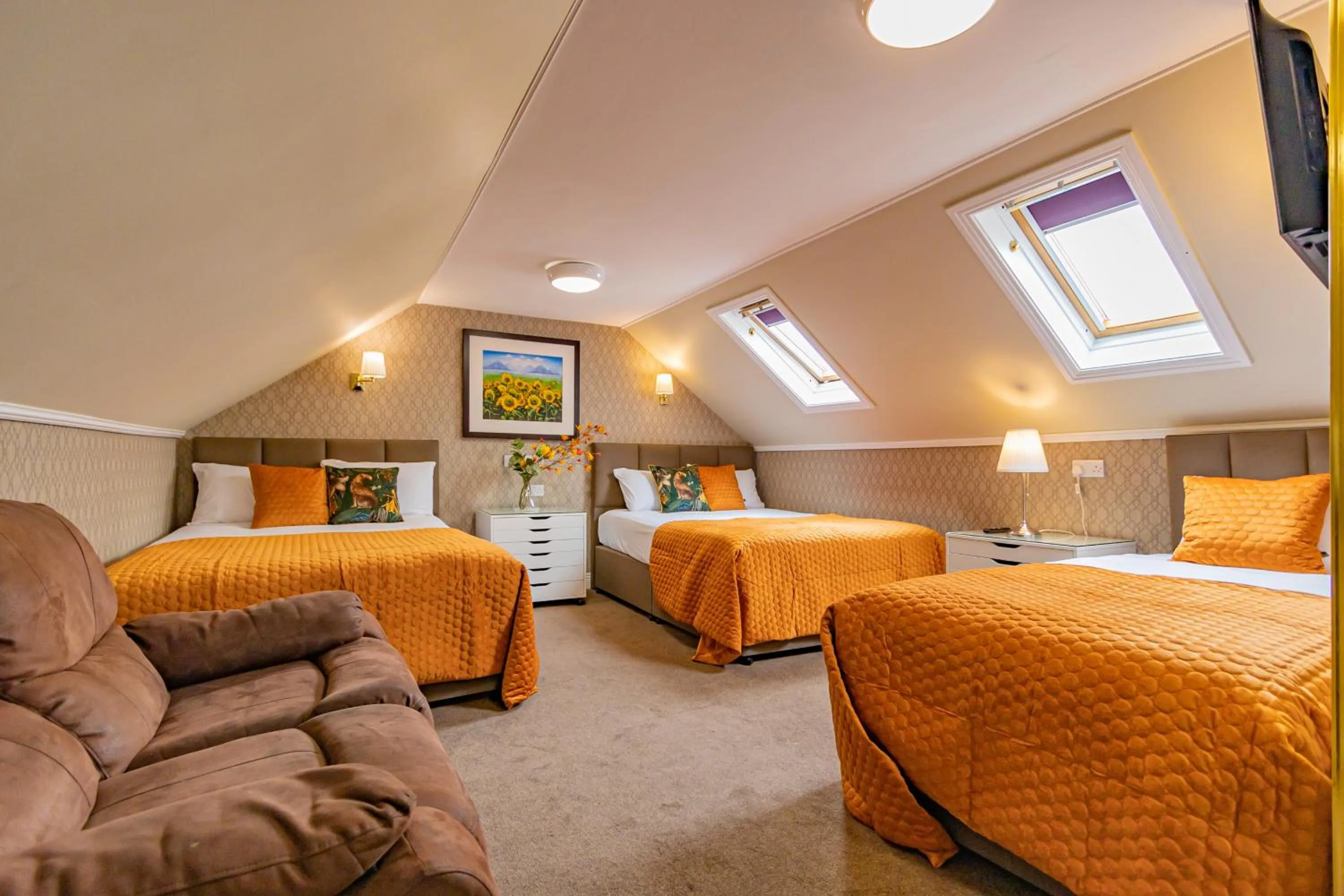 Bedroom, Bed in Egans House